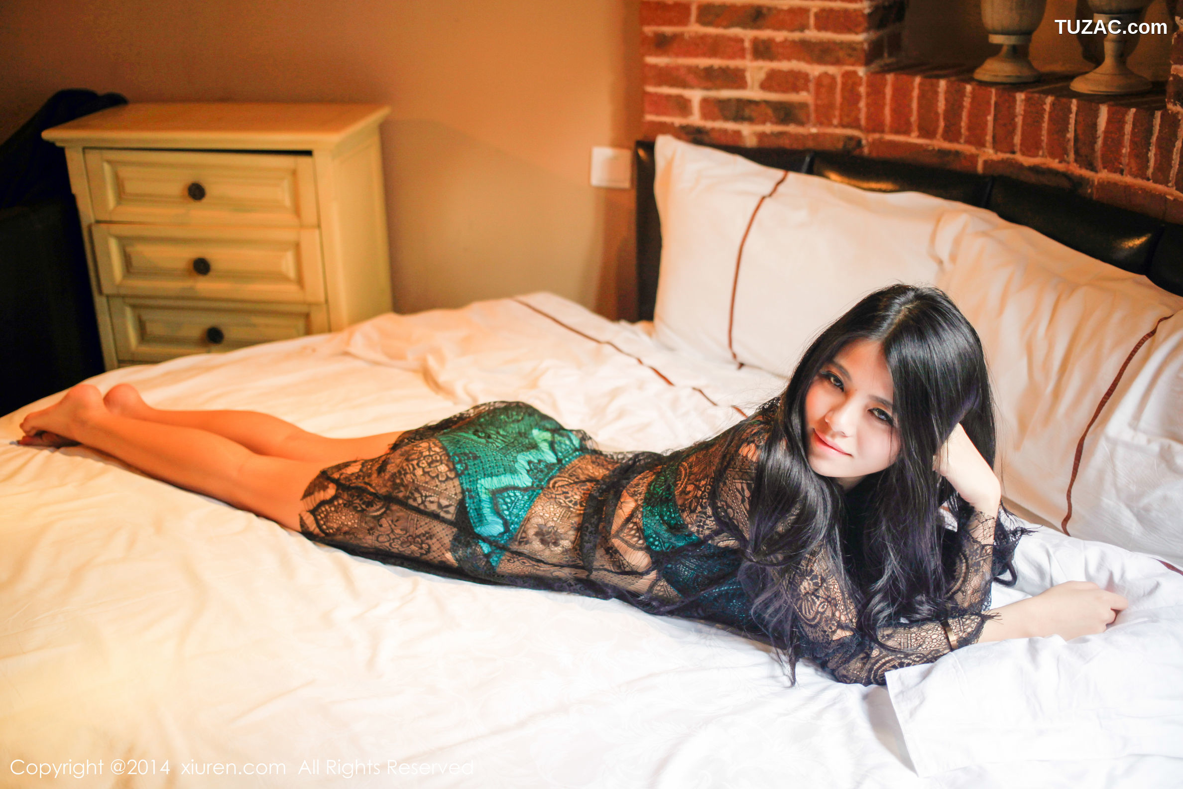 XiuRen秀人网-265-欧阳妮娜娜-《透视蕾丝系列》-2014.12.31