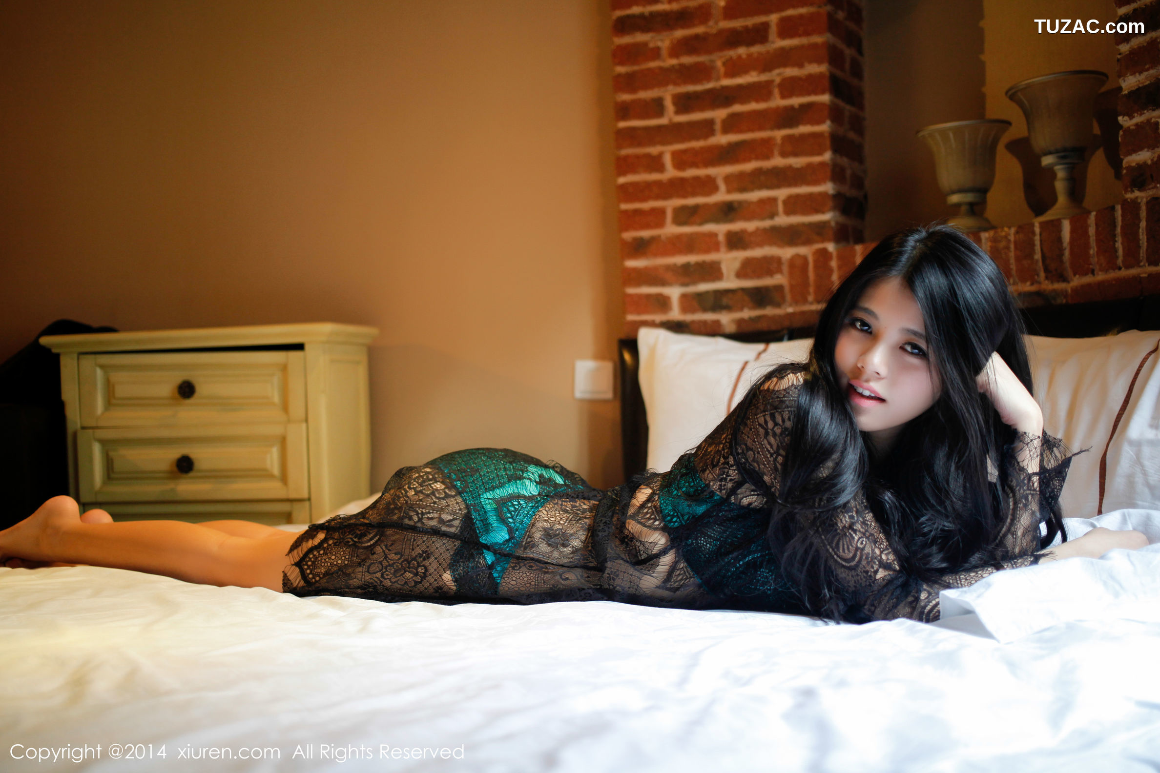 XiuRen秀人网-265-欧阳妮娜娜-《透视蕾丝系列》-2014.12.31