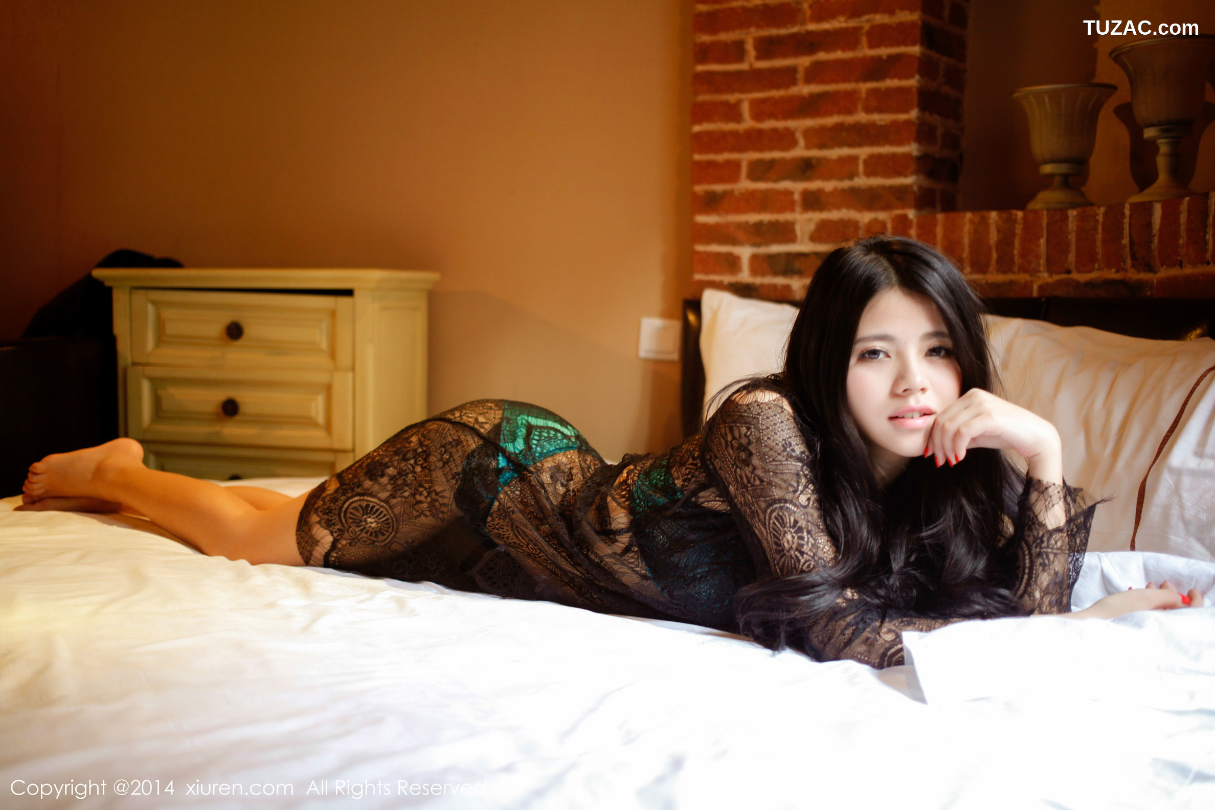 XiuRen秀人网-265-欧阳妮娜娜-《透视蕾丝系列》-2014.12.31