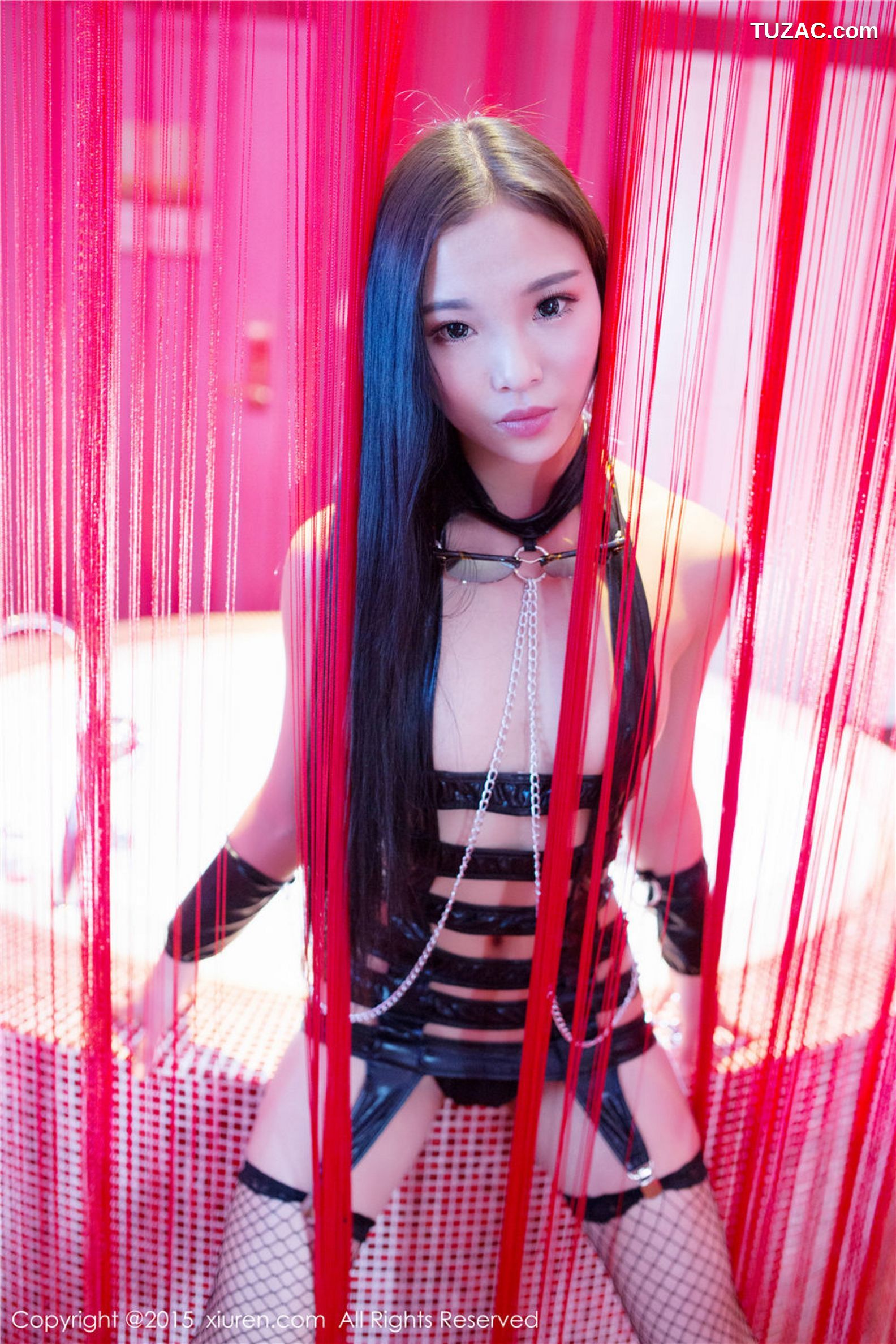 XiuRen秀人网-309-Cyberjelly霜爷-《制服诱惑》-2015.03.17