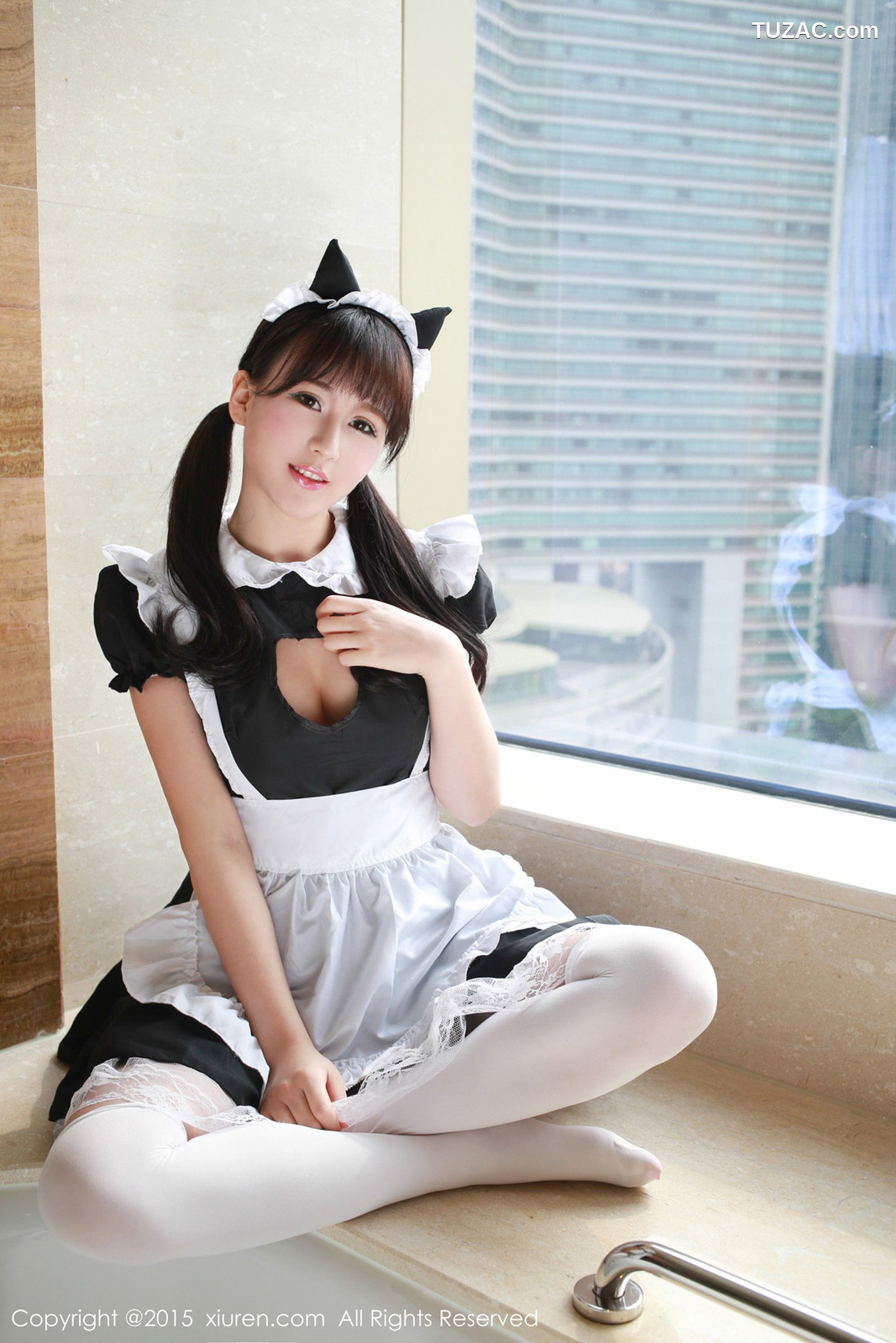 XiuRen秀人网-340-唐雨辰Tyc-《猫耳COS-睡衣系列》-2015.06.19