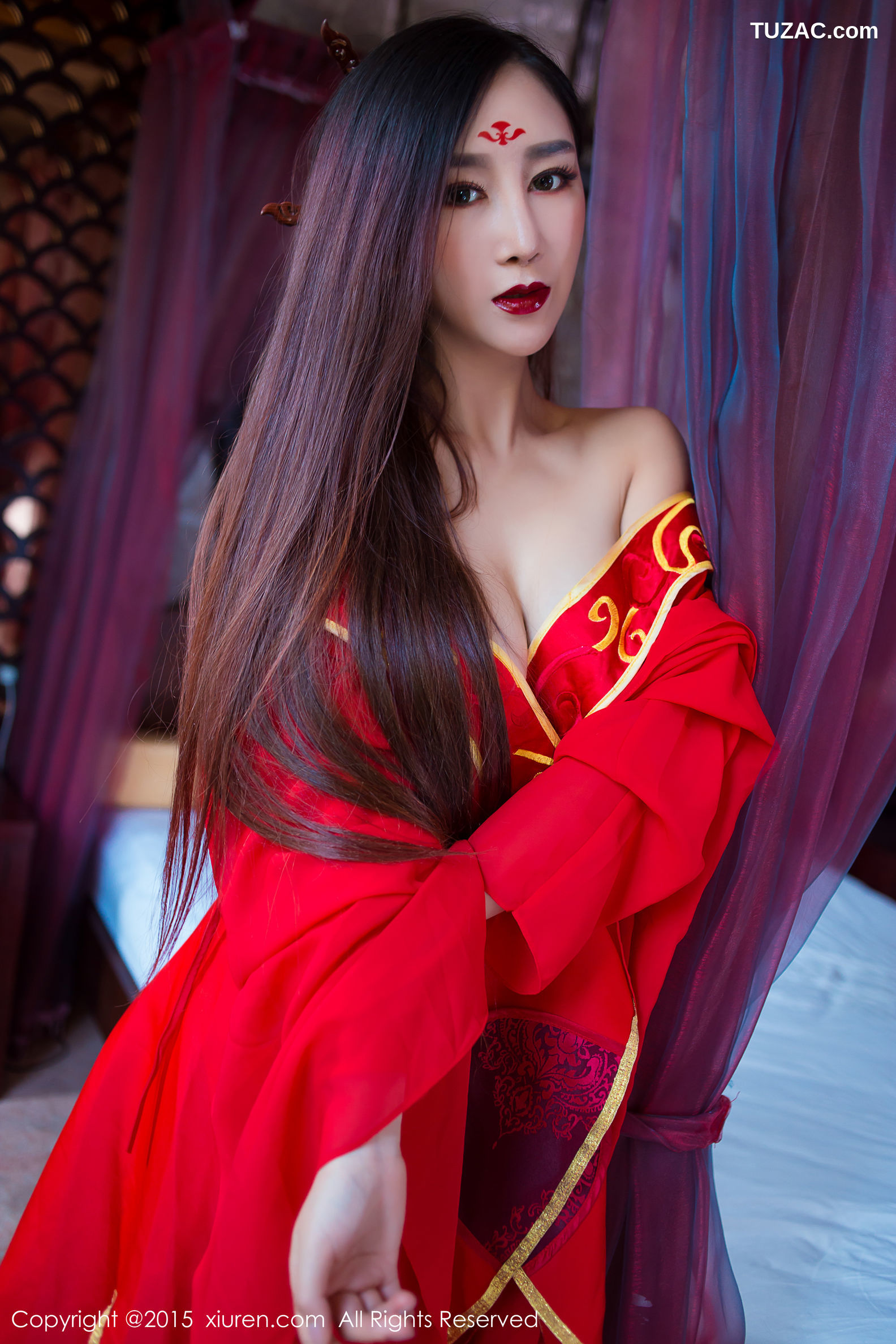 XiuRen秀人网-382-邹晶晶-《花千骨-魔化》-2015.08.20