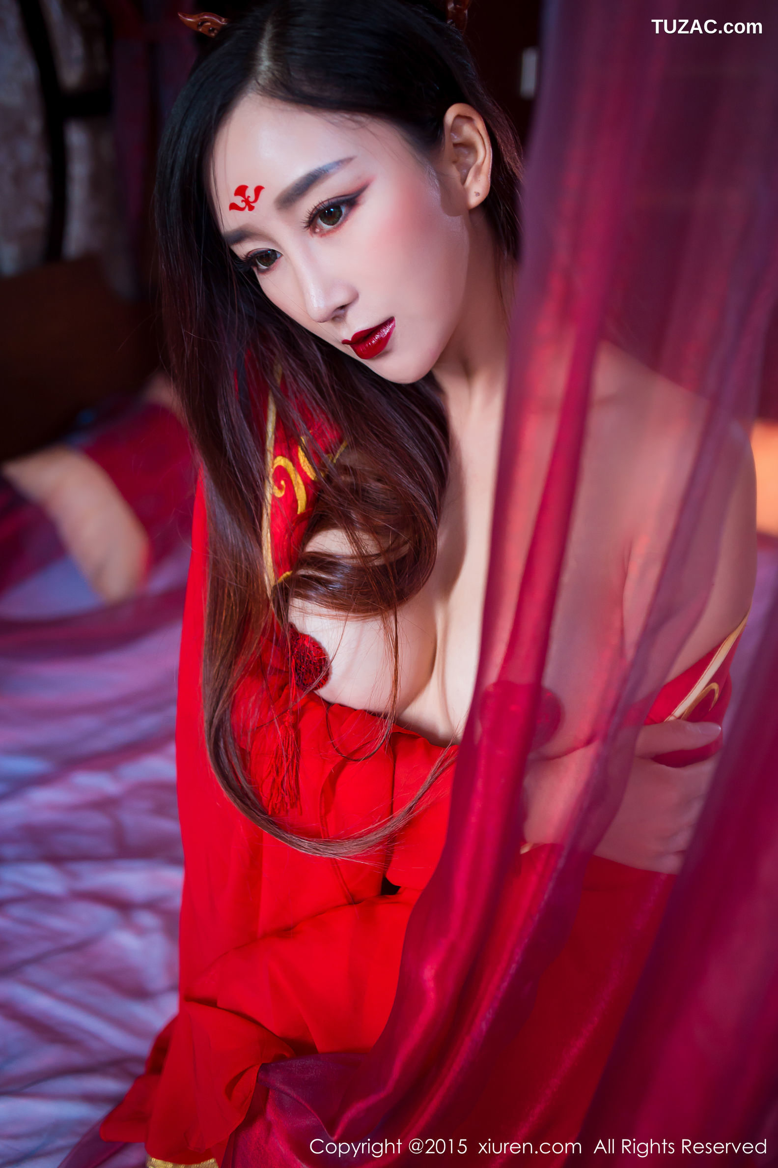 XiuRen秀人网-382-邹晶晶-《花千骨-魔化》-2015.08.20