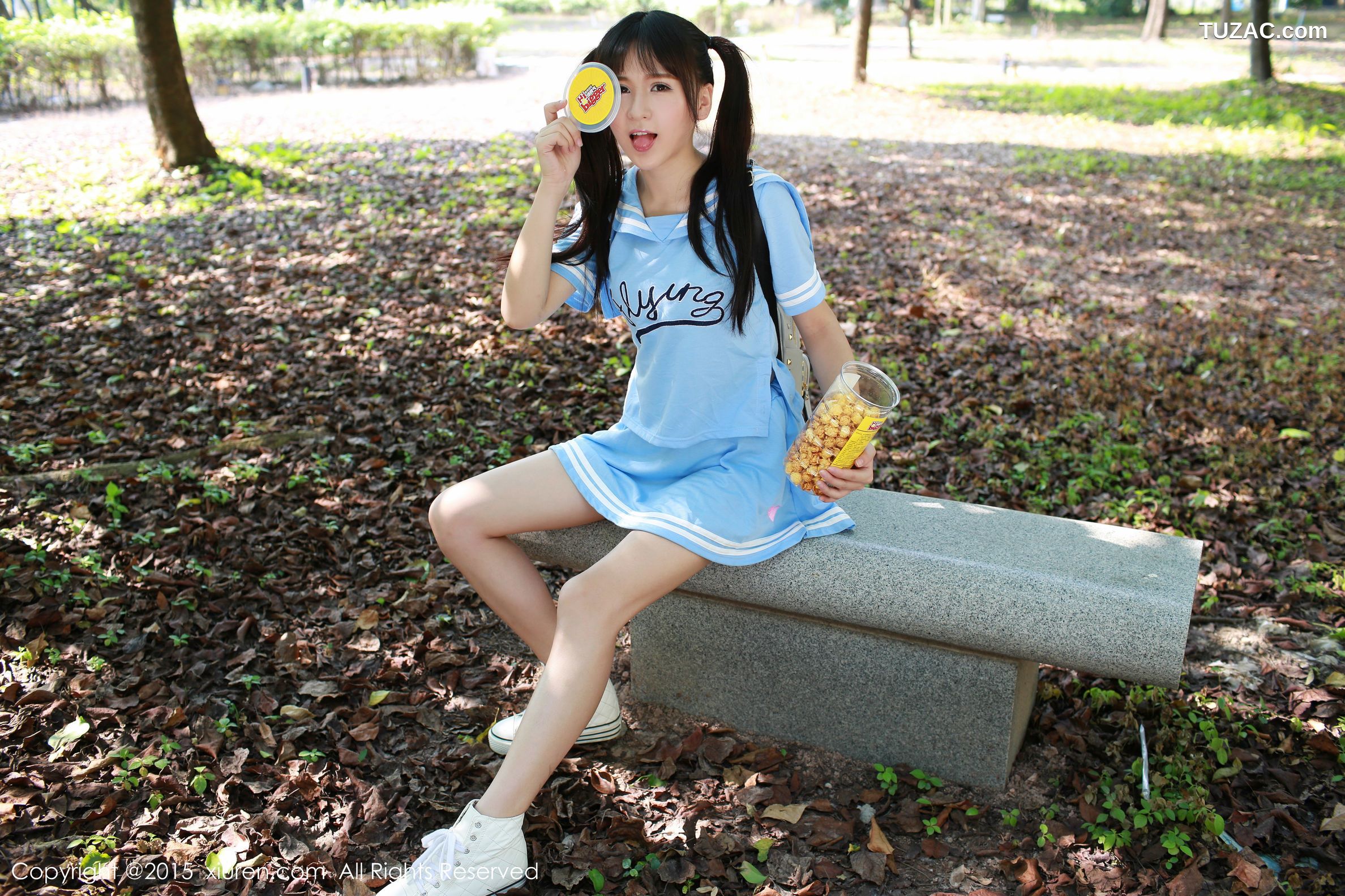 XiuRen秀人网-387-唐雨辰Tyc-《广州大学城野外》-2015.08.27