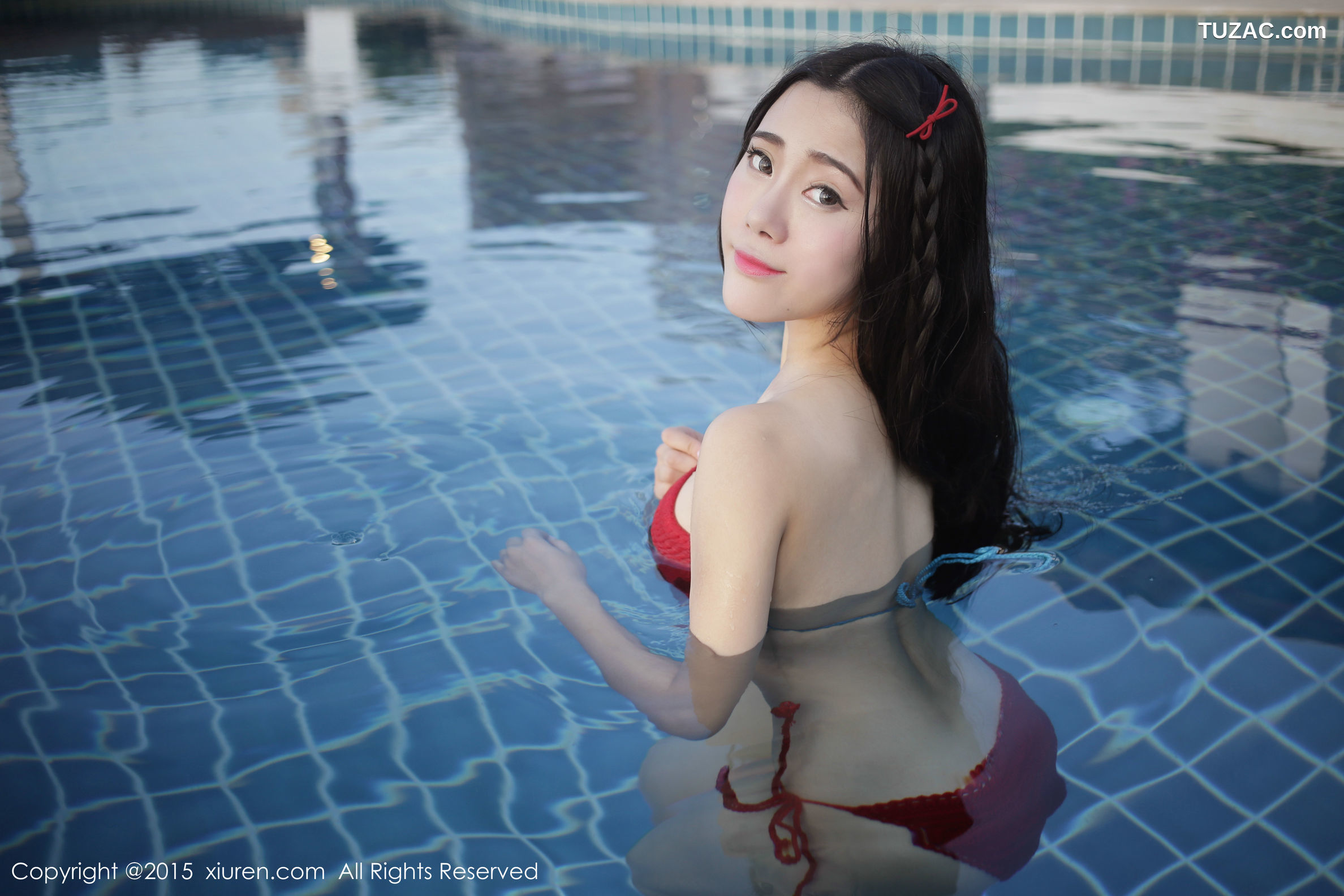 XiuRen秀人网-445-兜豆靓-《苏梅旅拍》-2015.12.23