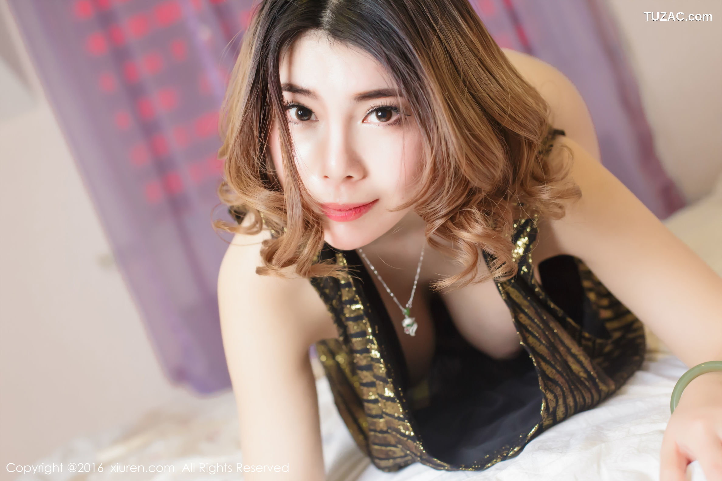 XiuRen秀人网-480-沐子熙V-三套性感服饰-2016.02.17
