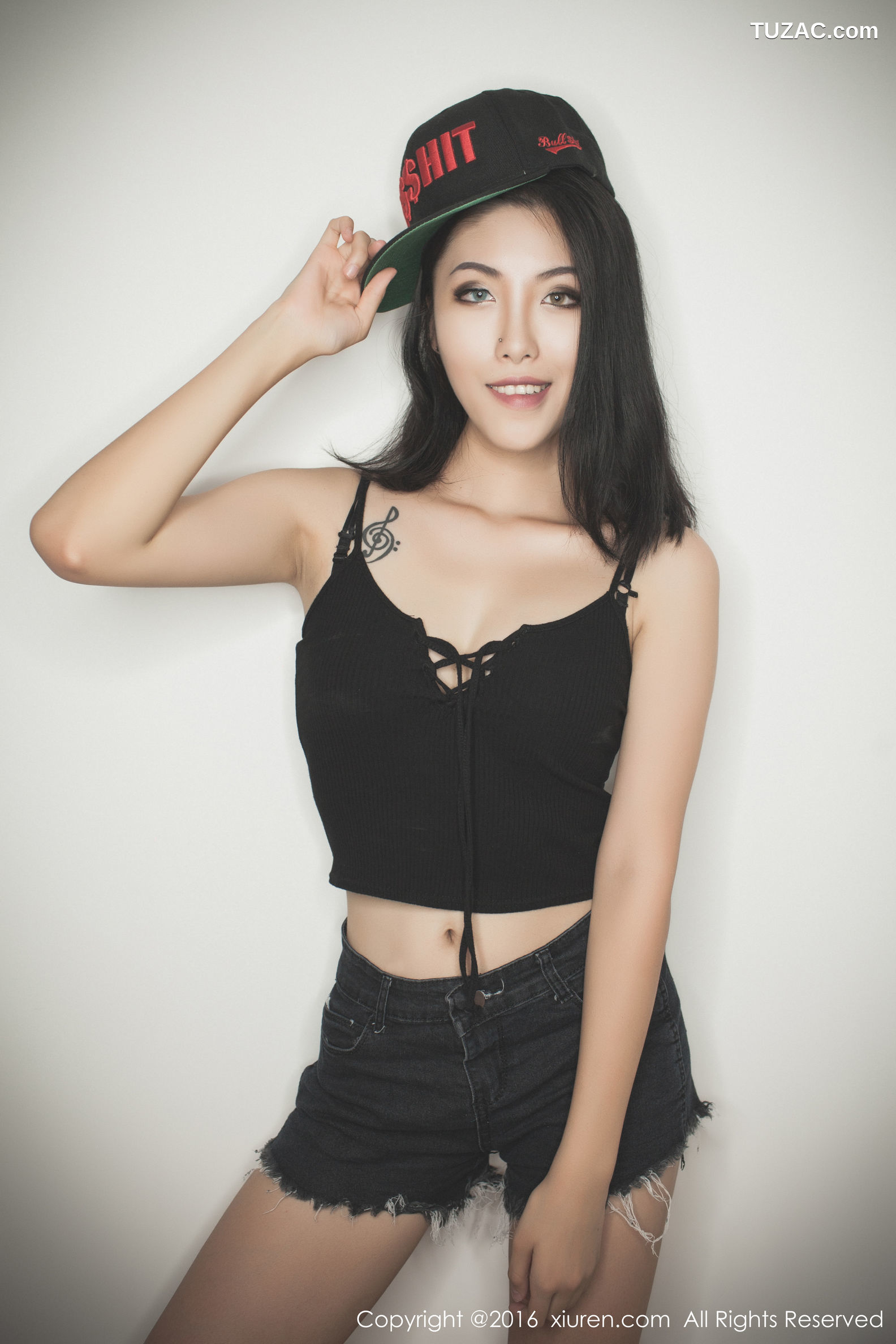 XiuRen秀人网-617-Bobo-《热裤-内衣系列》-2016.10.14