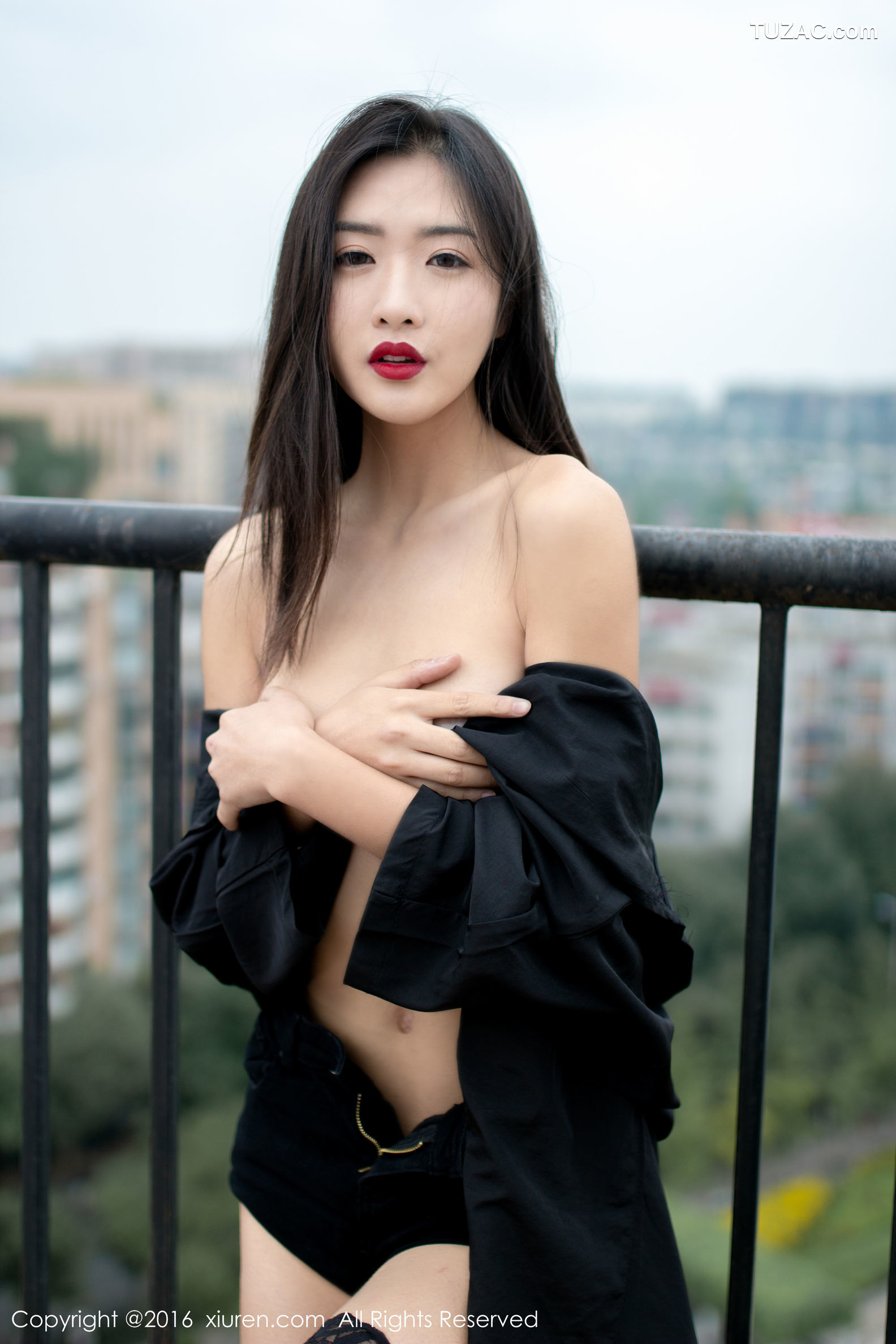 XiuRen秀人网-624-周琰琳-《红颜朱唇-宛若青莲出水》-2016.10.25