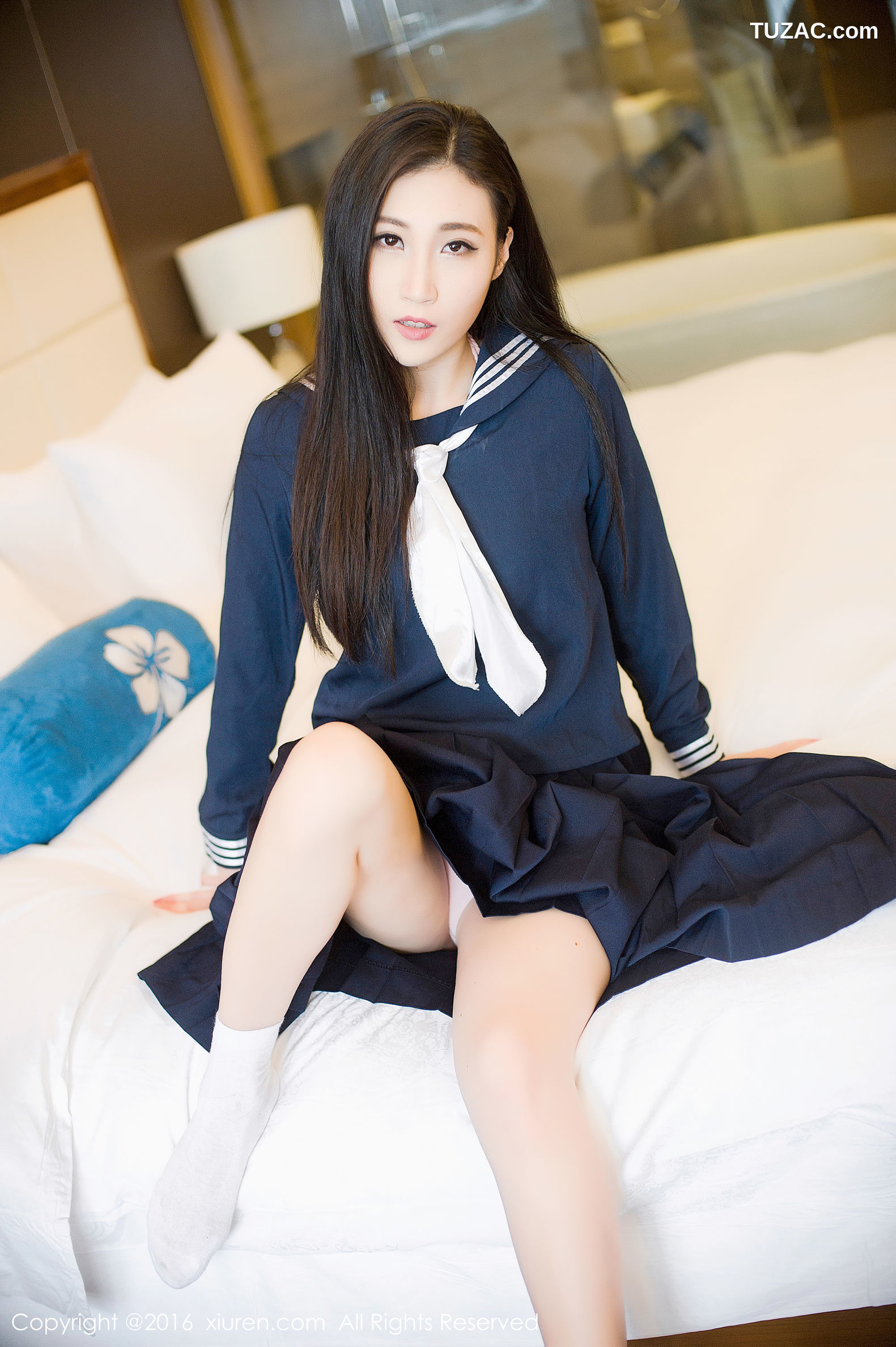 XiuRen秀人网-654-Wendy智秀-《日系不良校服-婀娜粉色芭蕾服》-2016.12.06