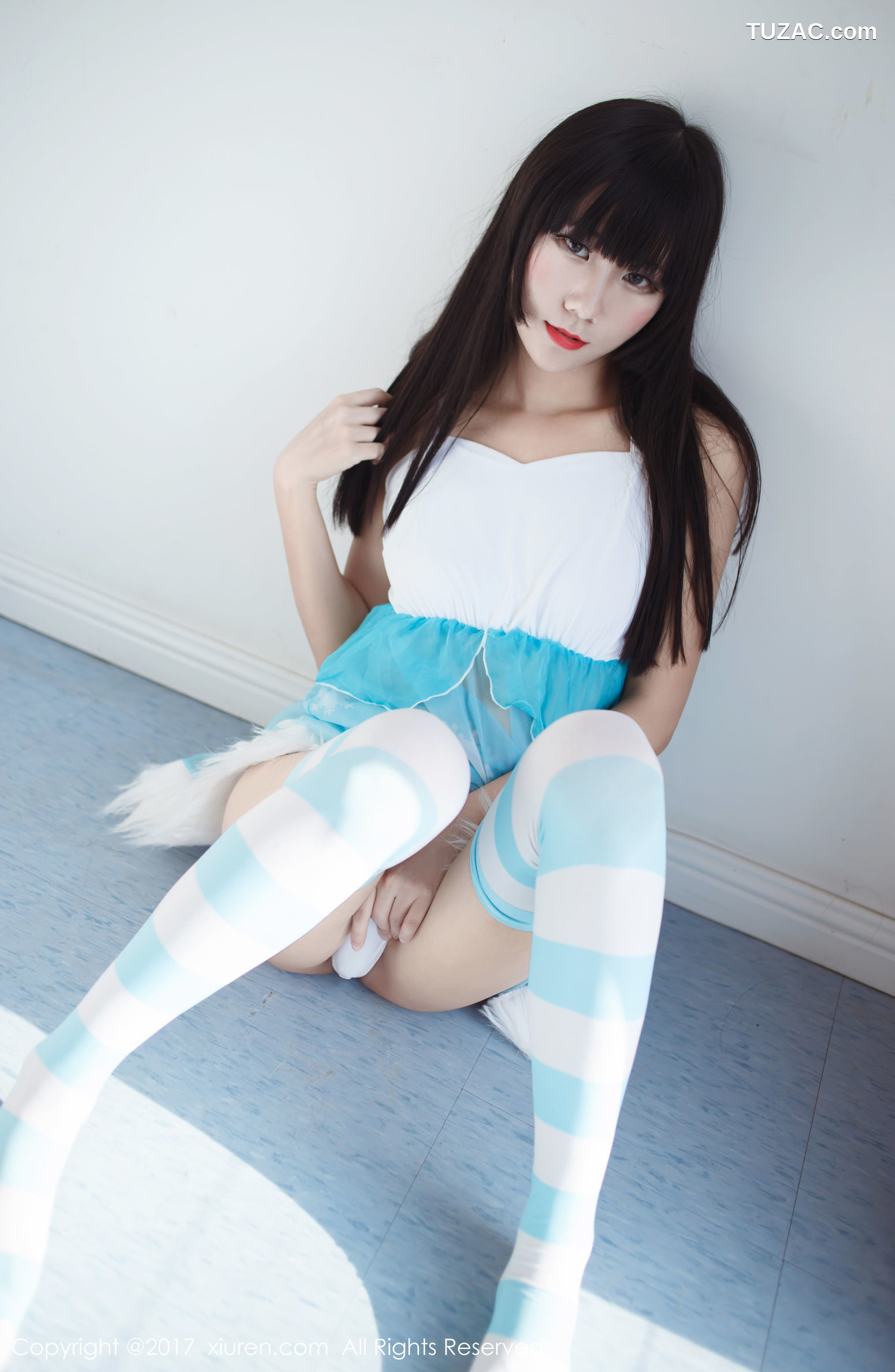XiuRen秀人网-676-模特香风提比W-《首套Cos》-2017.01.09