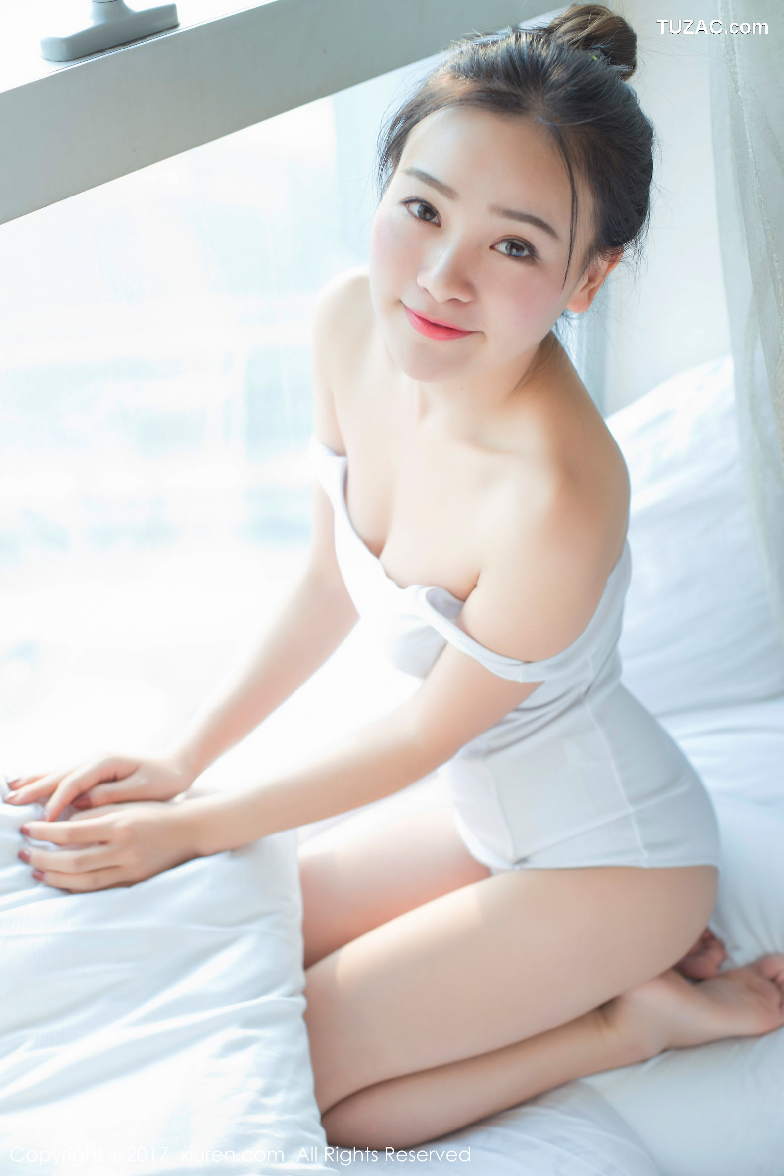 XiuRen秀人网-684-芈琳娜-《死库水-低胸体操服》-2017.01.20