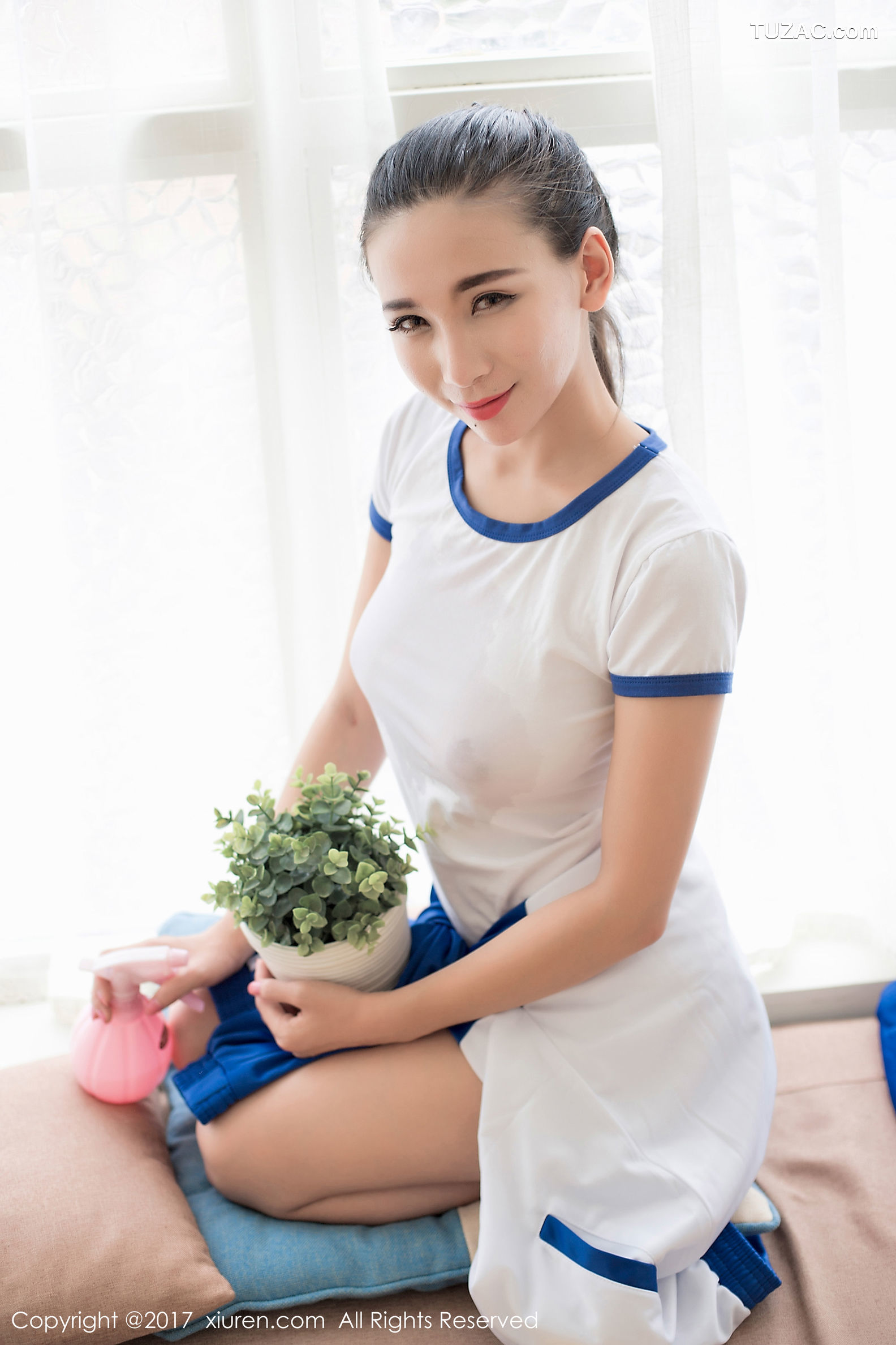 XiuRen秀人网-765-赵颖-《日系校服-运动服》-2017.06.06