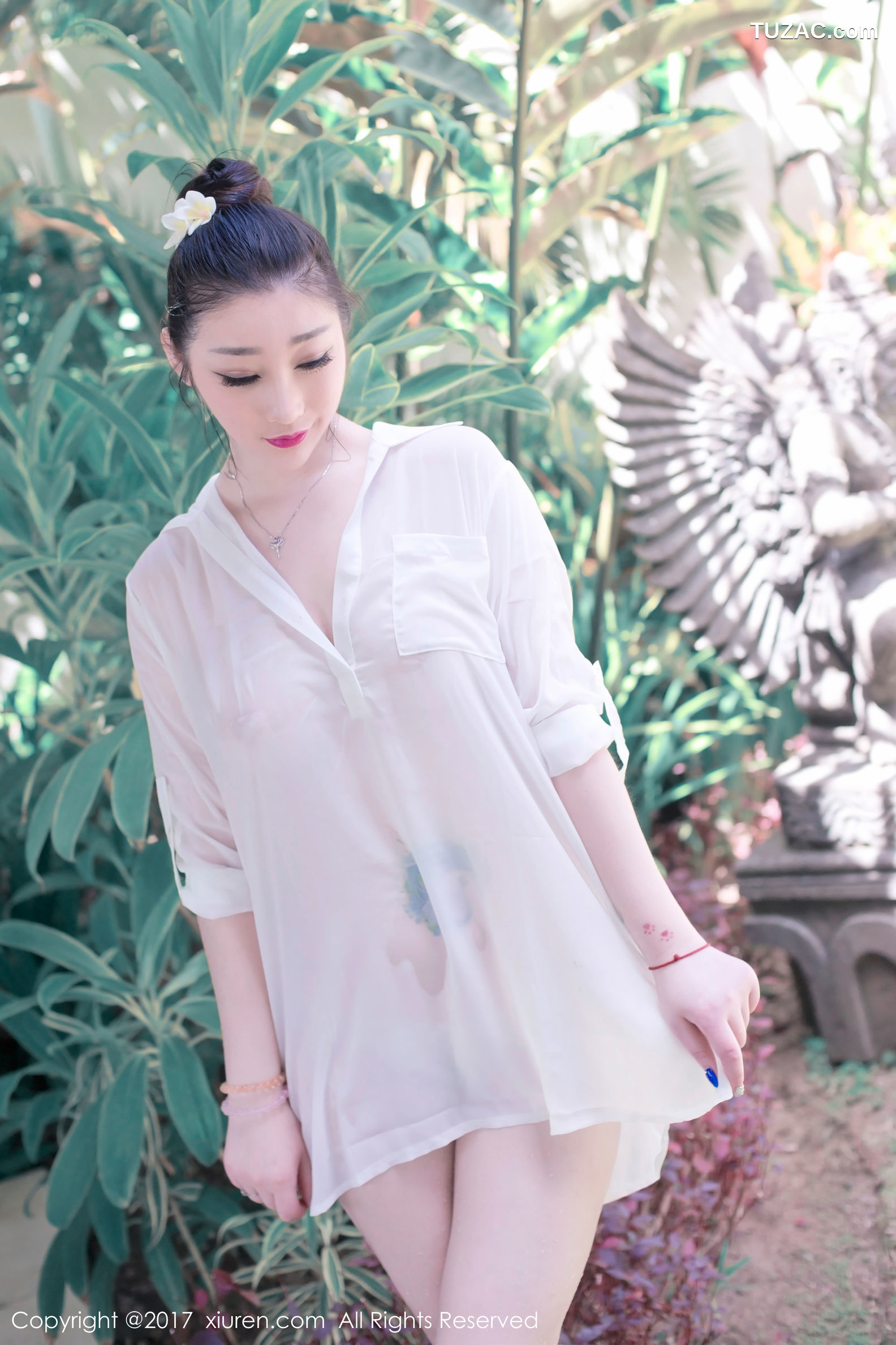 XiuRen秀人网-781-妲己-《衬衫湿身-泡泡浴》-2017.07.11