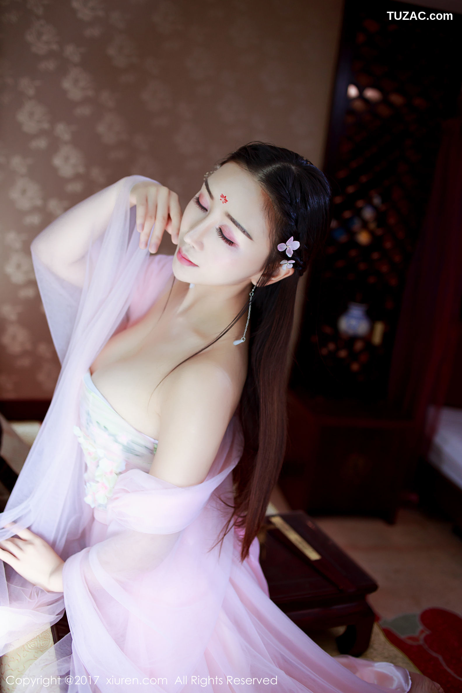 XiuRen秀人网-804-邹晶晶女王-《古装女神》-2017.08.22