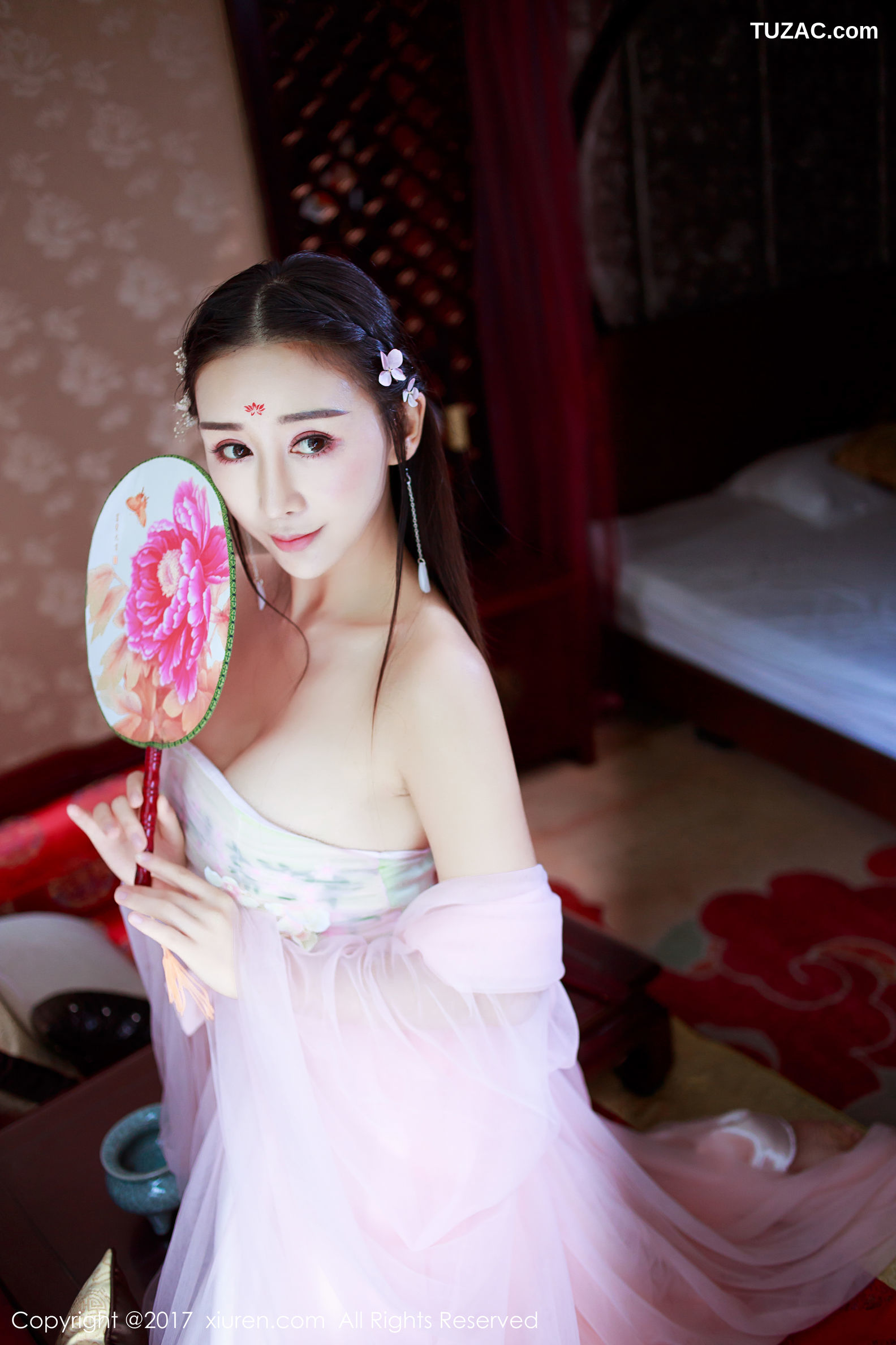 XiuRen秀人网-804-邹晶晶女王-《古装女神》-2017.08.22