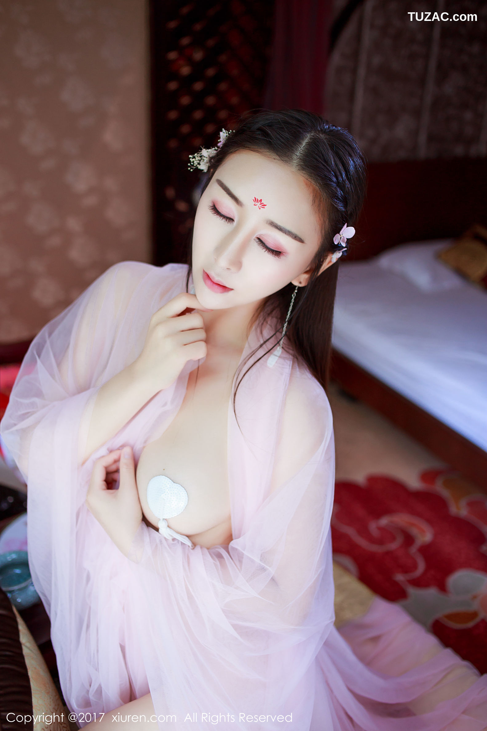 XiuRen秀人网-804-邹晶晶女王-《古装女神》-2017.08.22