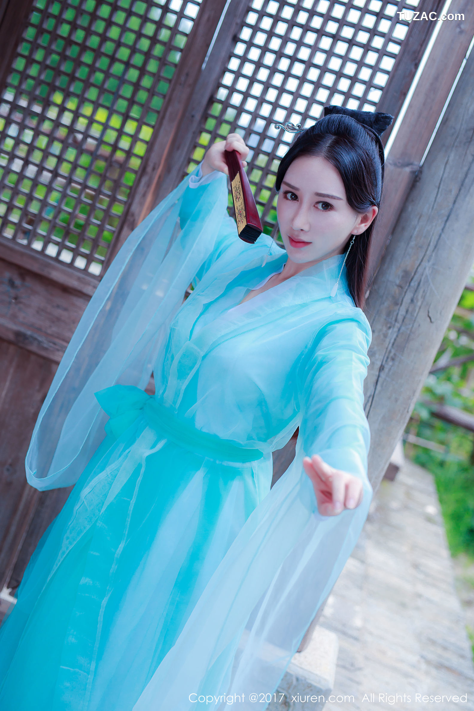 XiuRen秀人网-804-邹晶晶女王-《古装女神》-2017.08.22