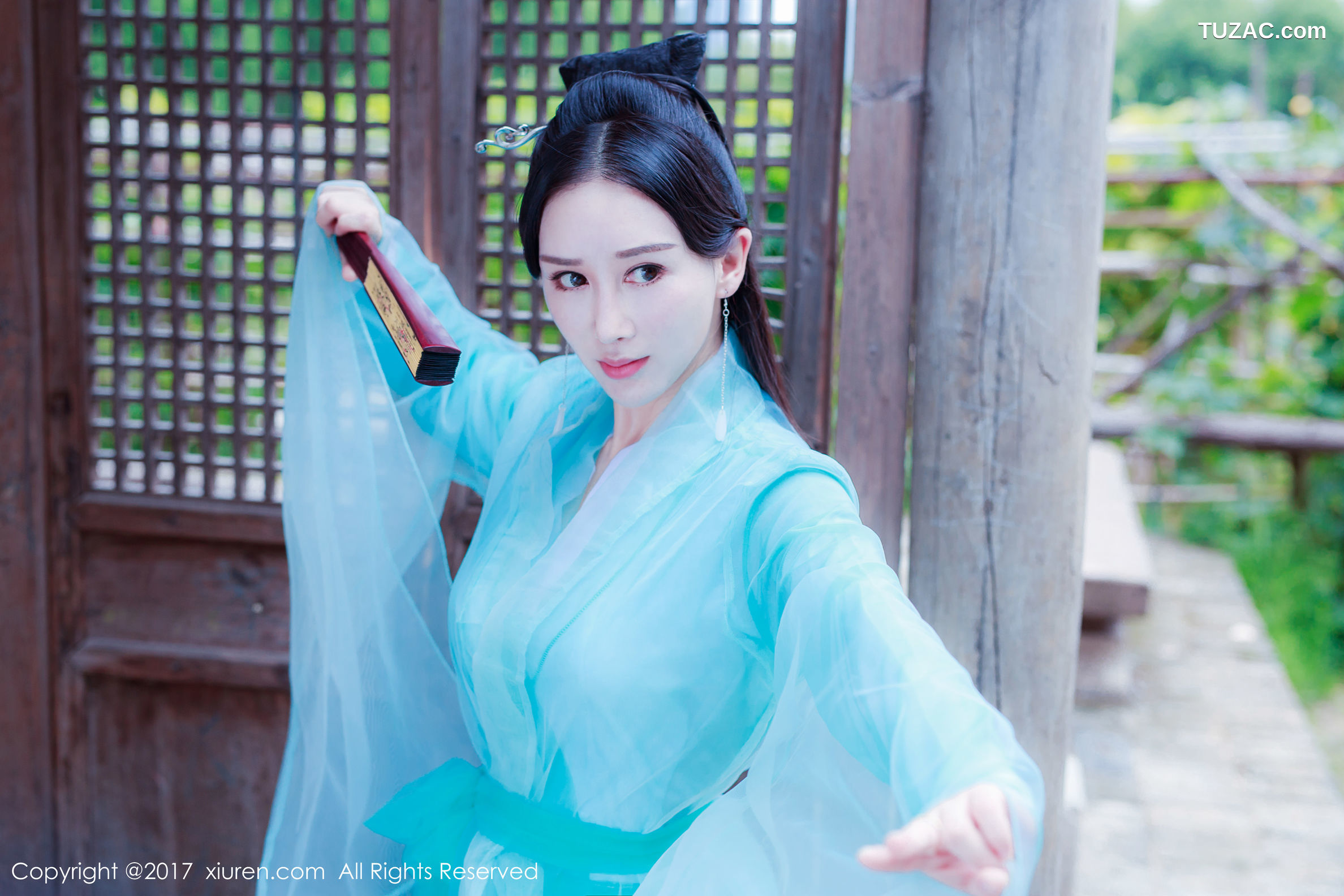 XiuRen秀人网-804-邹晶晶女王-《古装女神》-2017.08.22
