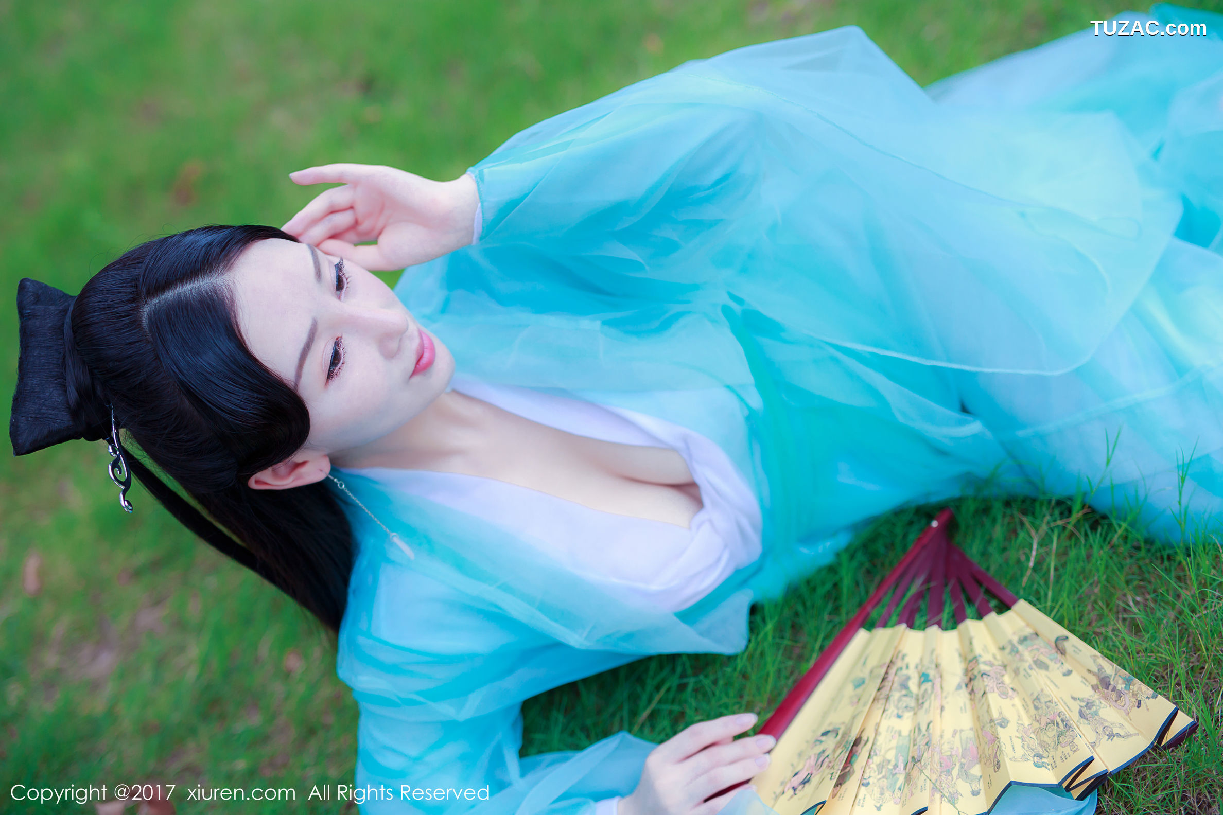 XiuRen秀人网-804-邹晶晶女王-《古装女神》-2017.08.22