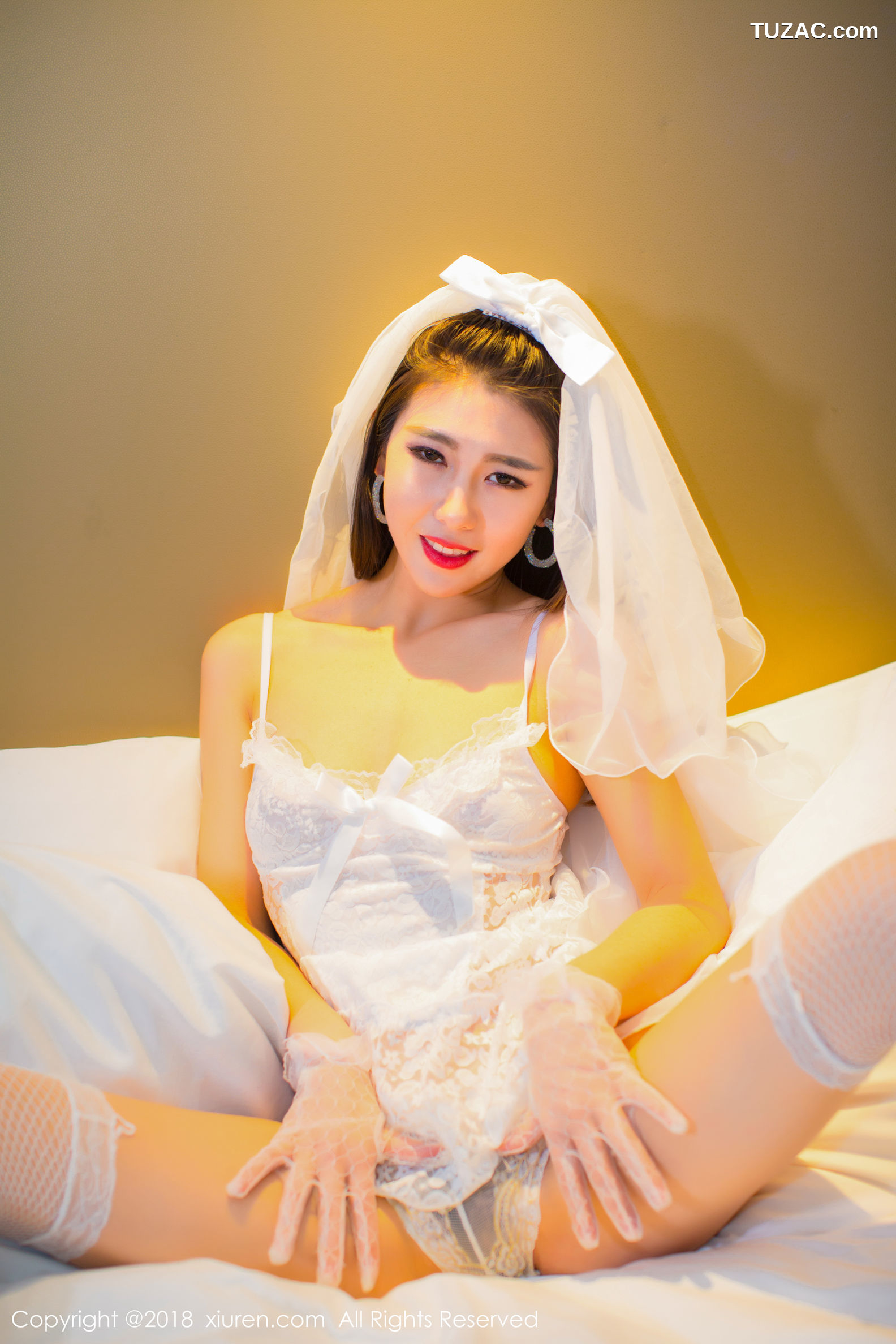 XiuRen秀人网-896-糖果儿-《情趣镂空婚纱诱惑》-2018.01.15