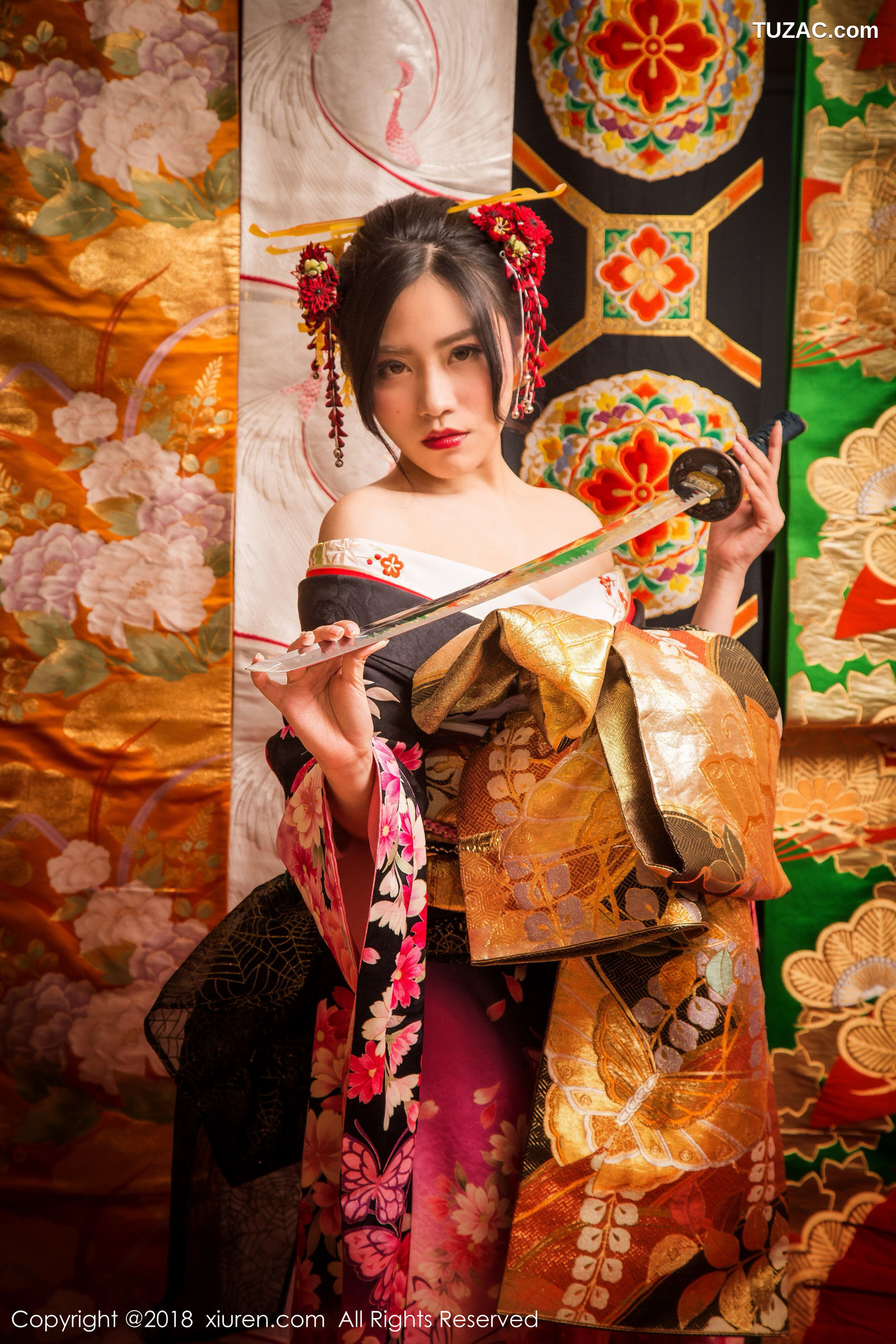 XiuRen秀人网-930-许诺-《花魁》-2018.02.08