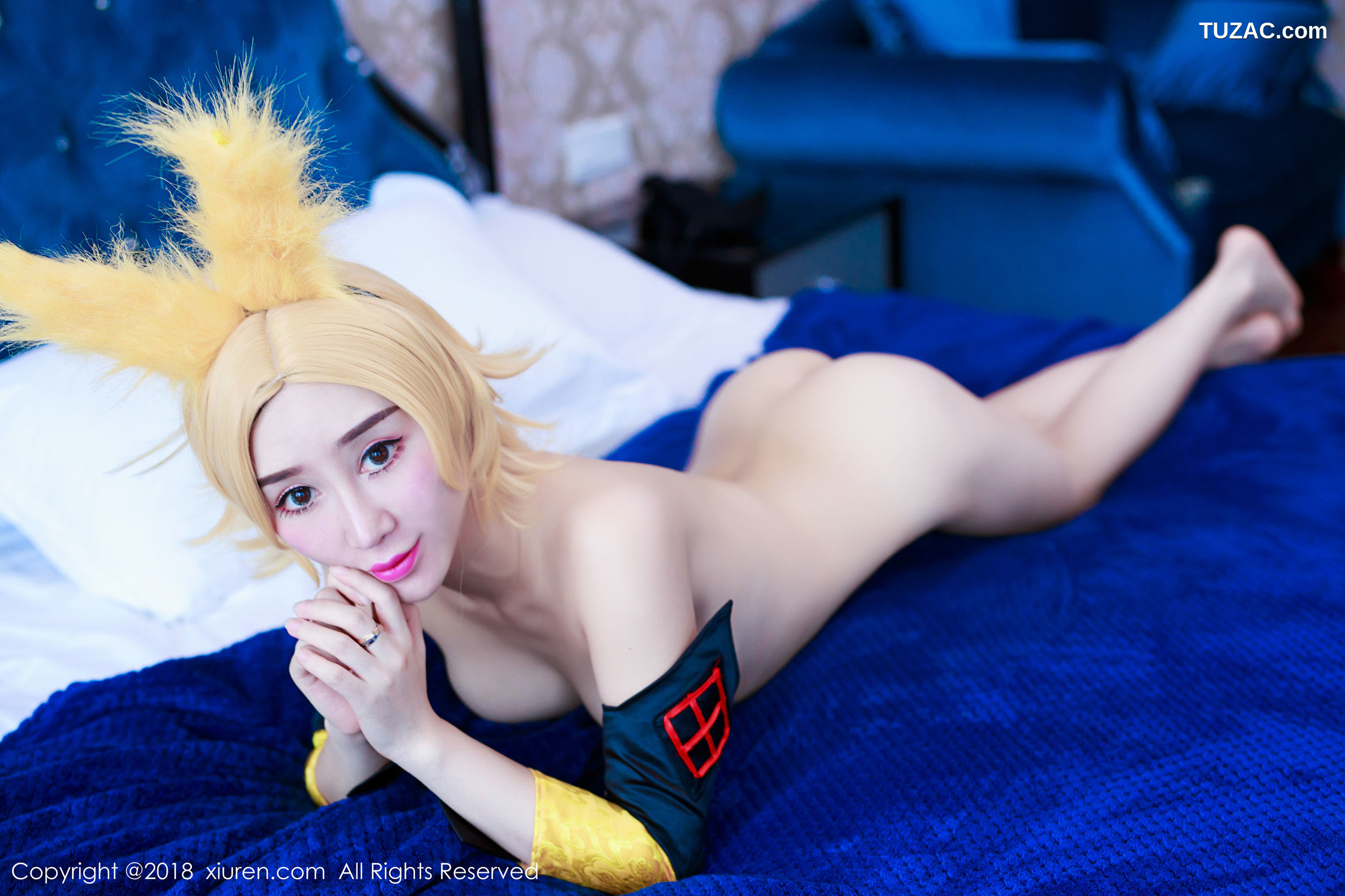 XiuRen秀人网-937-邹晶晶女王-《王者荣耀妲己COS》-2018.02.23