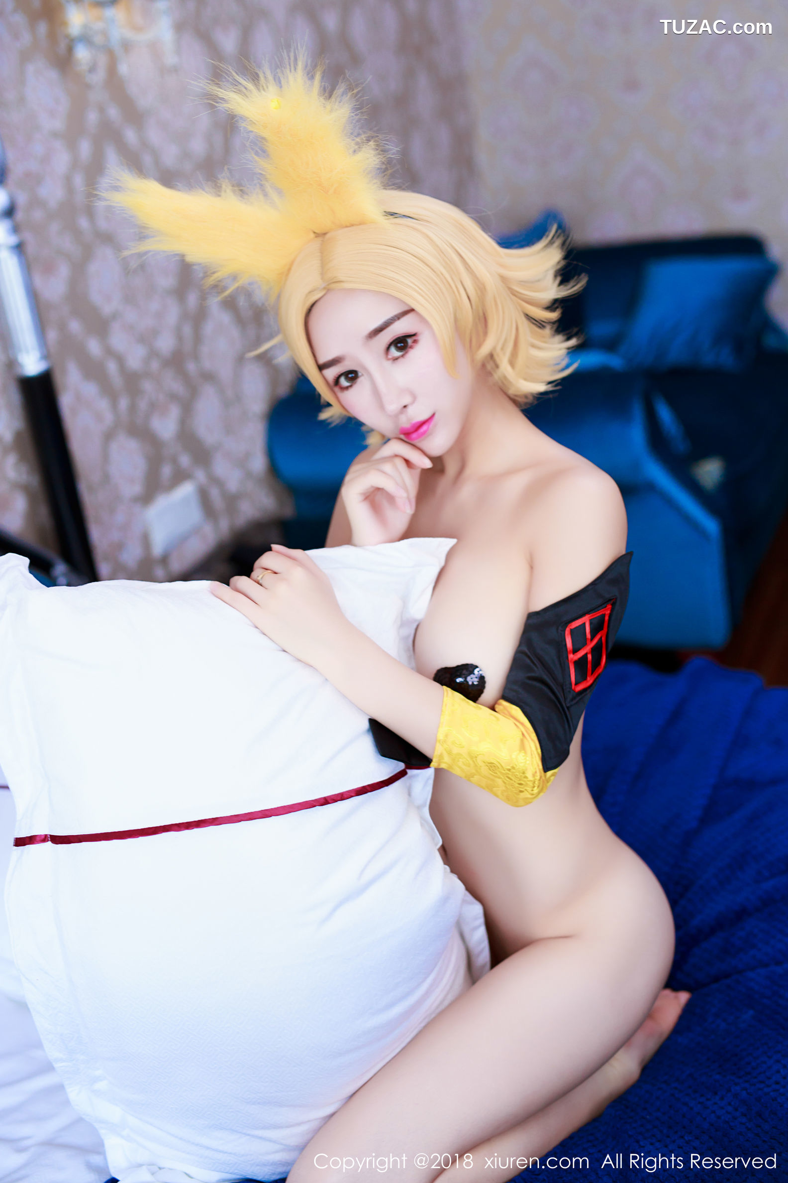 XiuRen秀人网-937-邹晶晶女王-《王者荣耀妲己COS》-2018.02.23