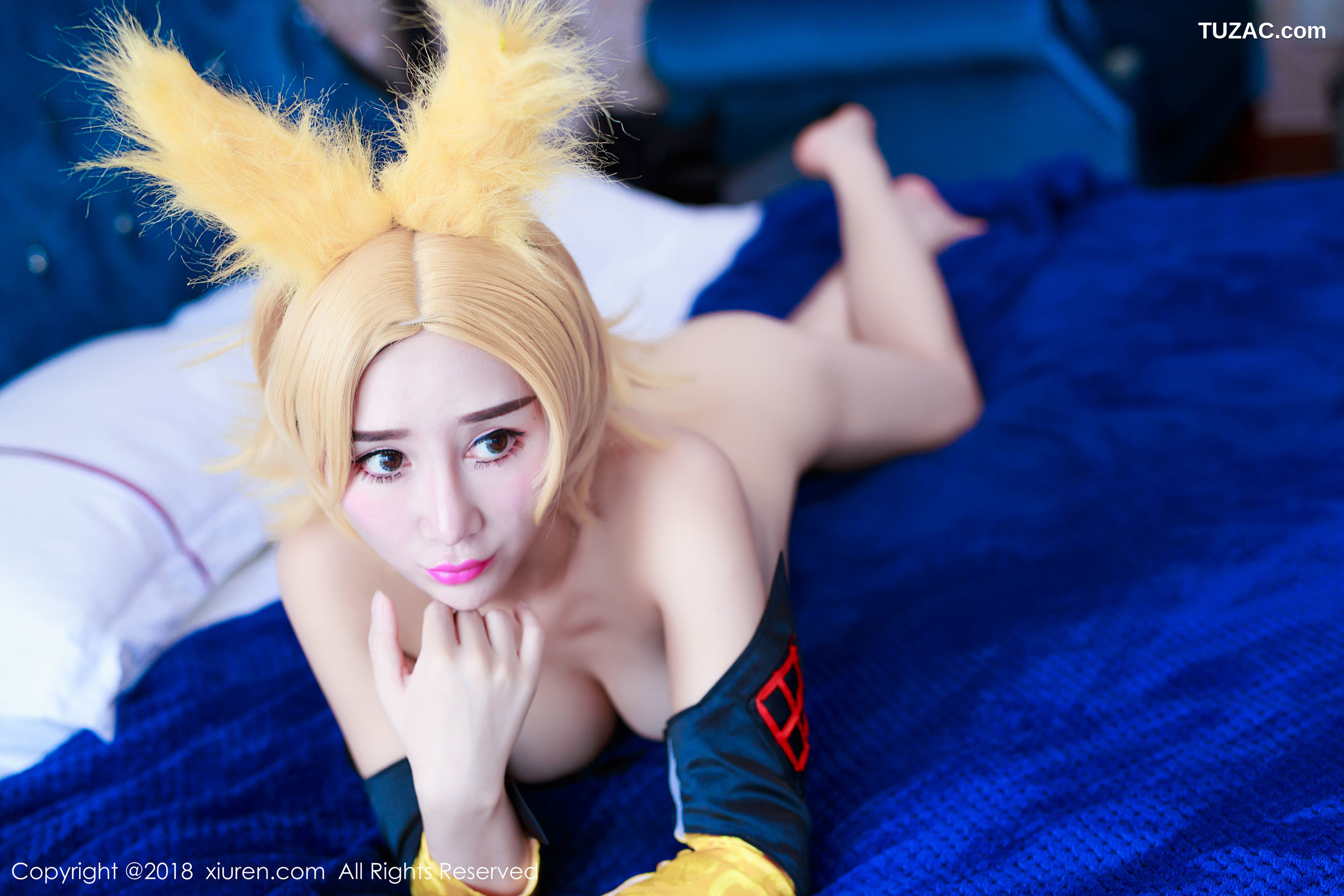 XiuRen秀人网-937-邹晶晶女王-《王者荣耀妲己COS》-2018.02.23