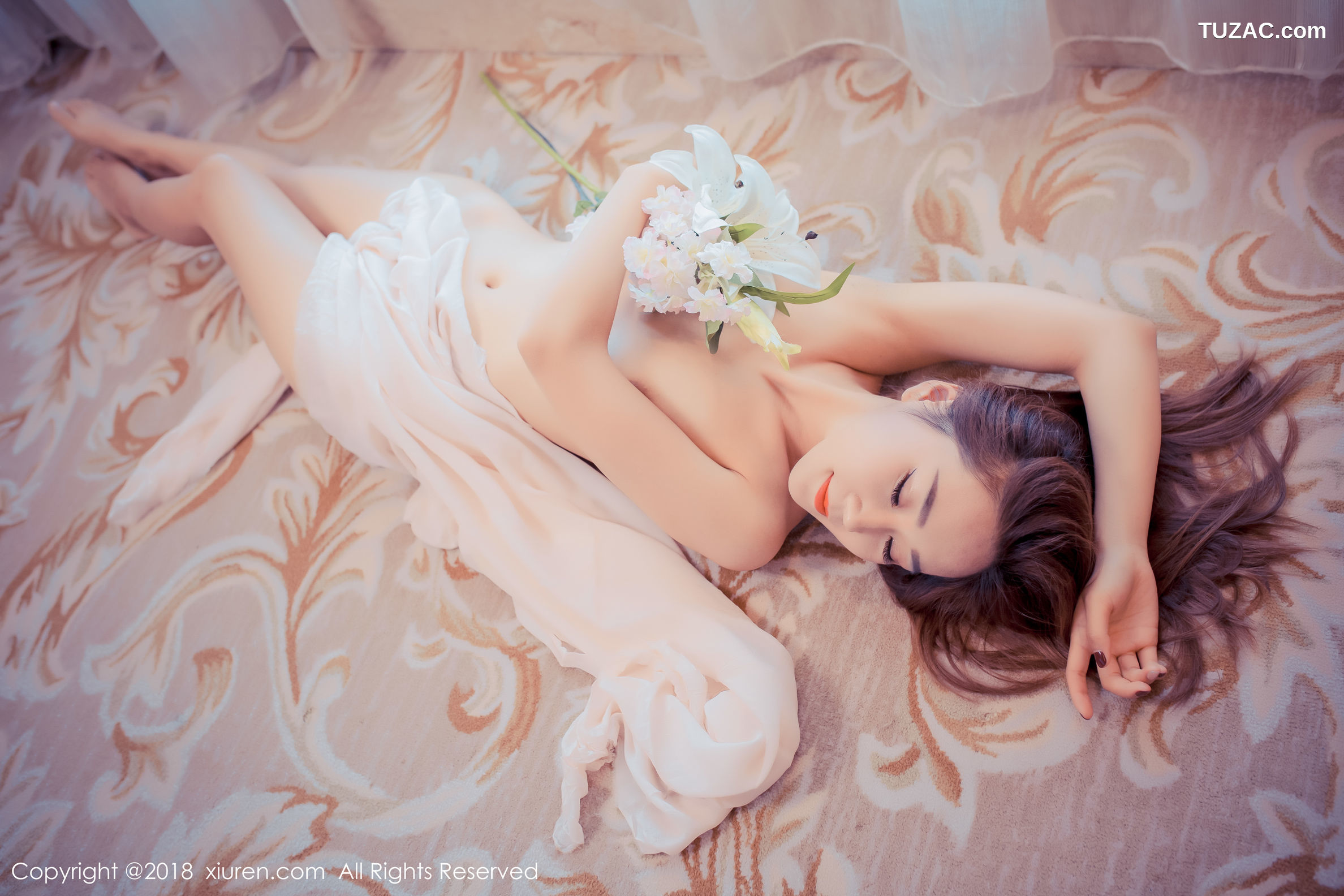 XiuRen秀人网-938-棉花糖Candy-《金黄色的比基尼》-2018.02.24