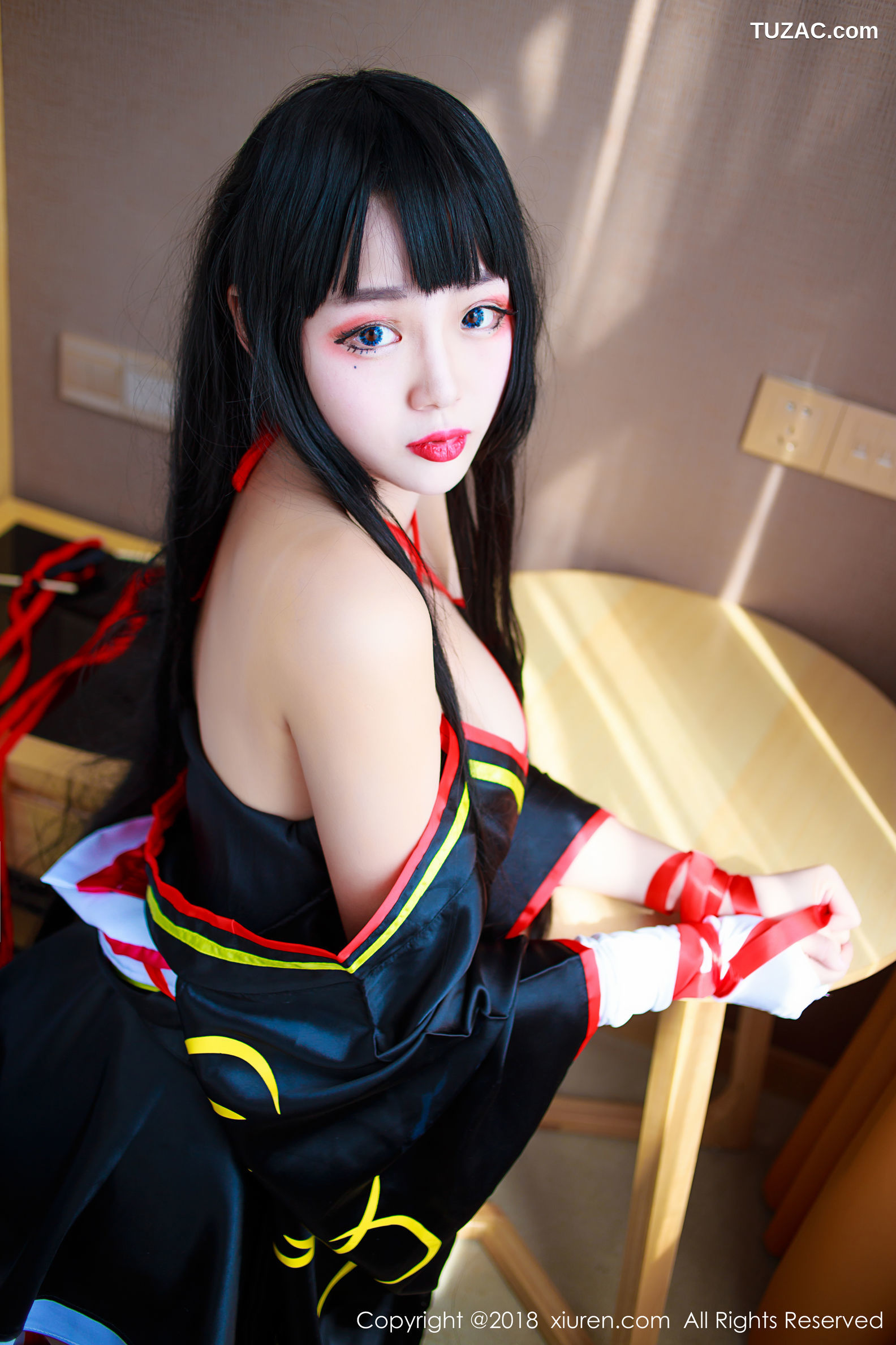 XiuRen秀人网-1118-模特米粒米粒-《热爱Cos的童颜巨乳软妹子》-2018.08.13