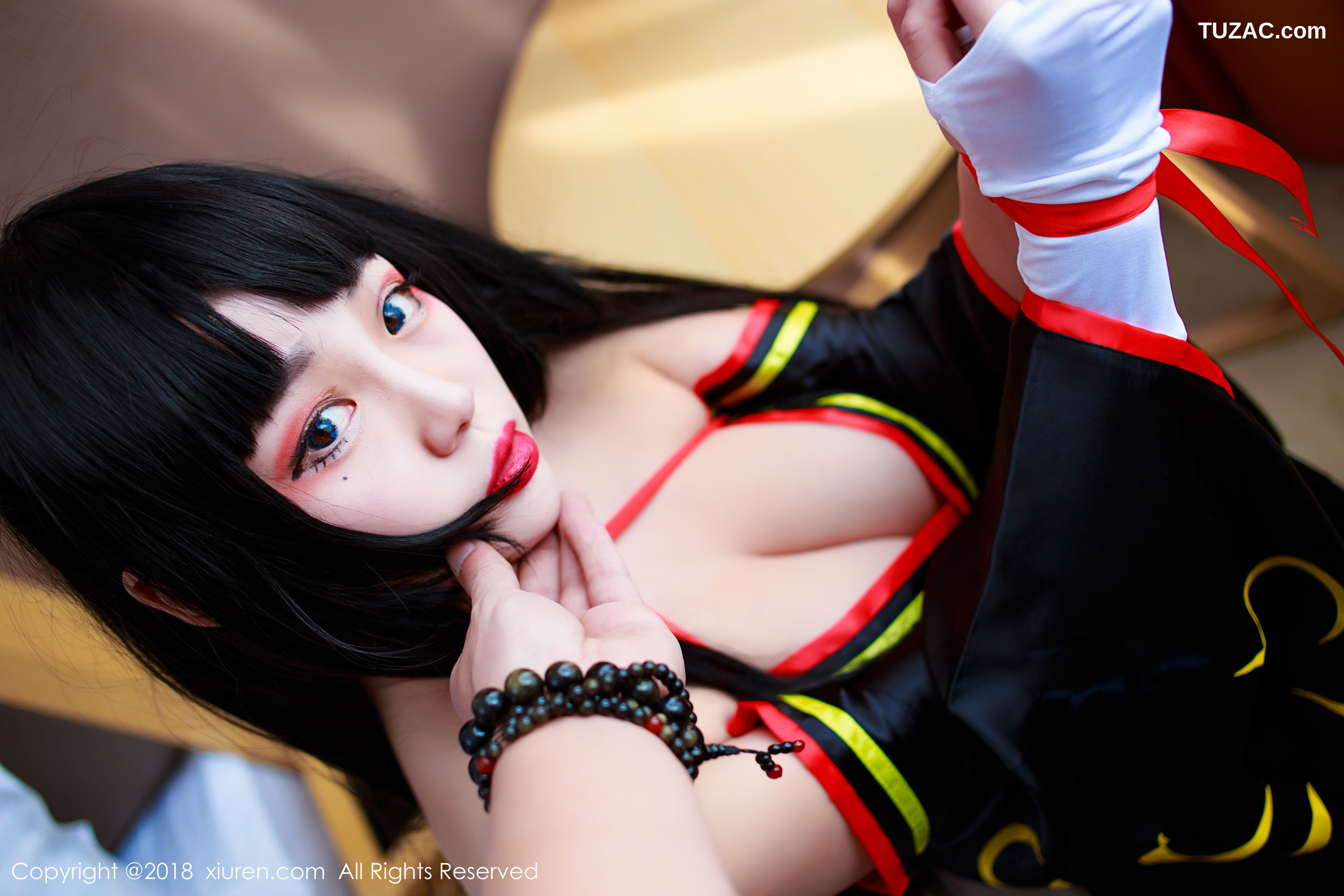 XiuRen秀人网-1118-模特米粒米粒-《热爱Cos的童颜巨乳软妹子》-2018.08.13