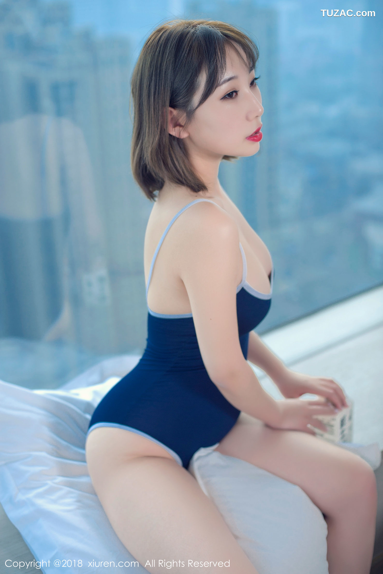 XiuRen秀人网-1147-枝恩-《芭蕾舞练功服湿身诱惑-日系死库水》-2018.09.04