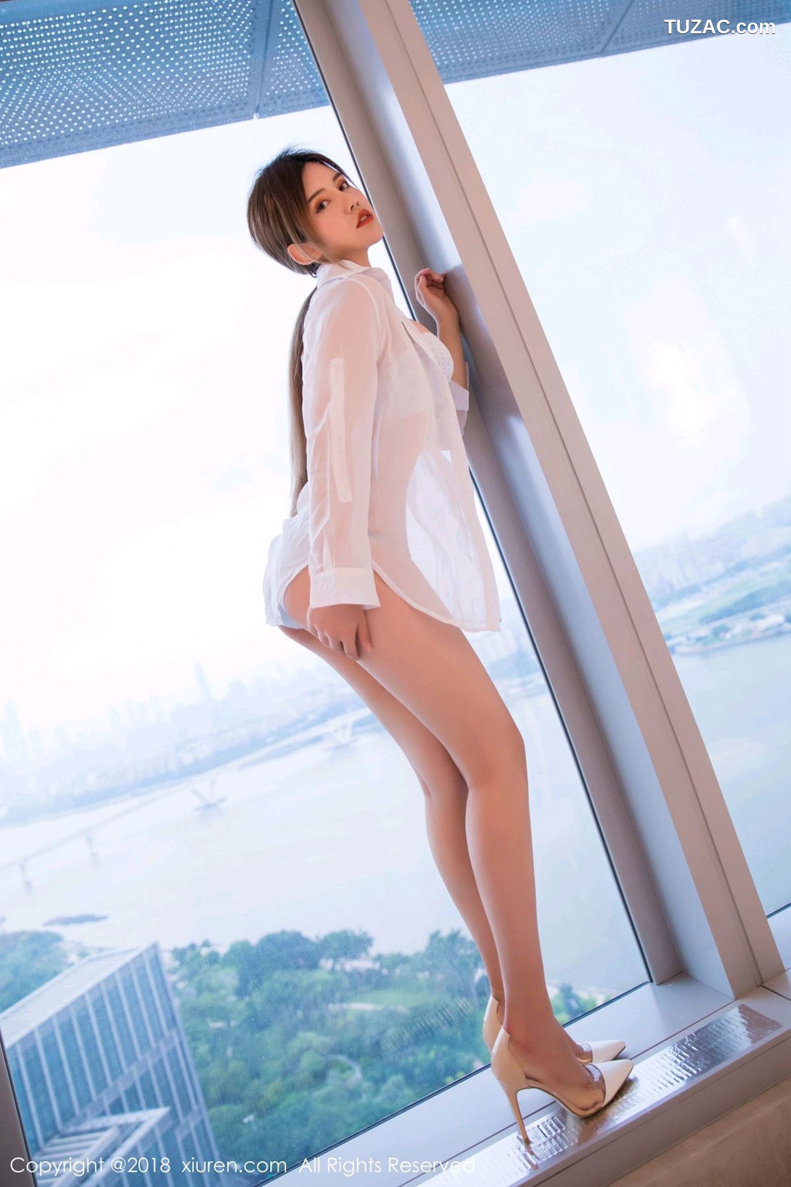XiuRen秀人网-1253-卓娅祺-《兔女郎-浴室白衬衫》-2018.12.05