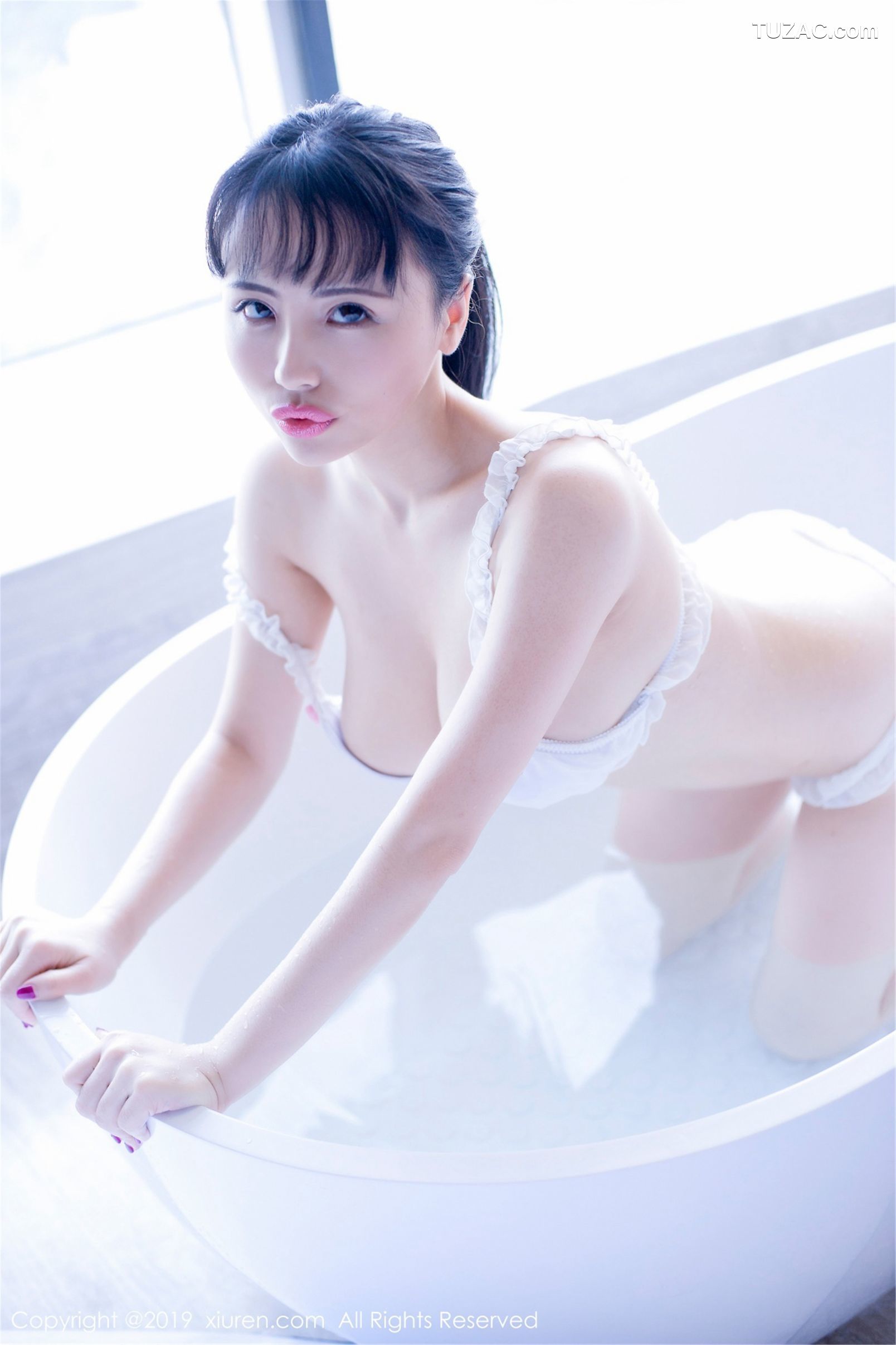 XiuRen秀人网-1431-蕊蕊Ruirui-《蕾丝内衣-黑色透视内衣》-2019.05.06