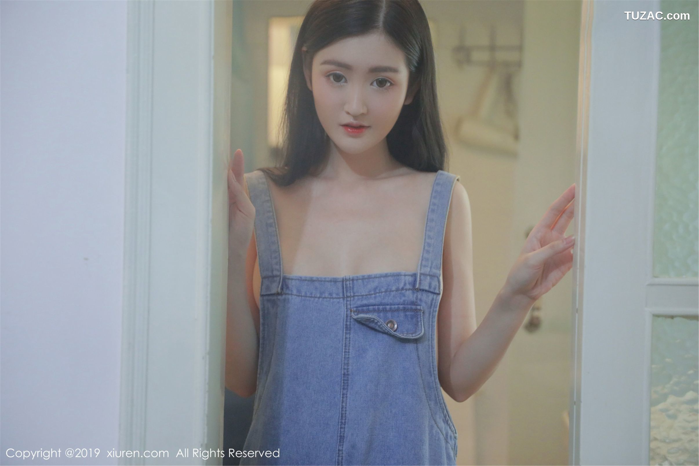 XiuRen秀人网-1464-沈梦瑶-《牛仔少女的私房》-2019.05.22