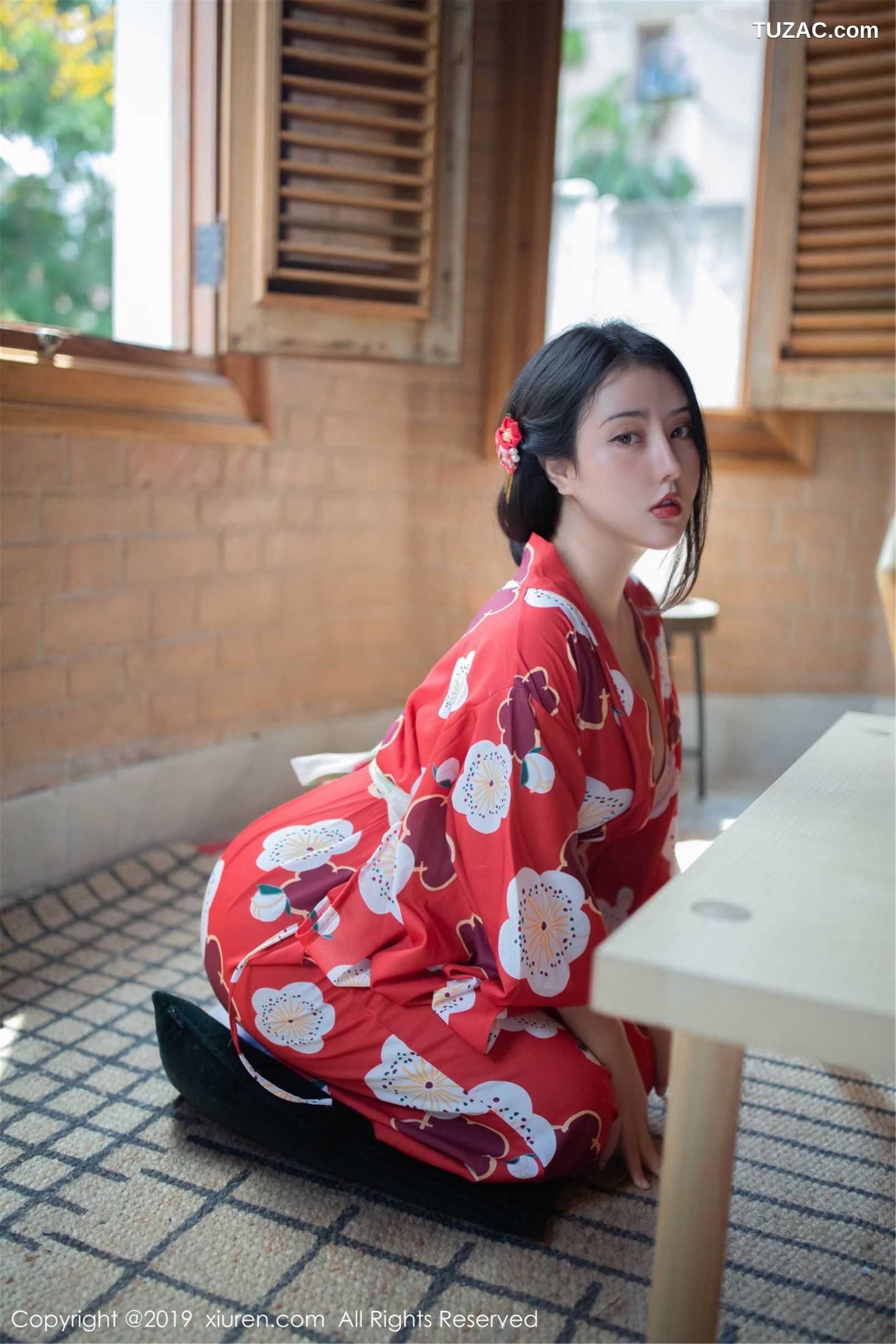 XiuRen秀人网-1492-玛鲁娜-《韵味的和服-激情束缚的捆绑》-2019.06.11