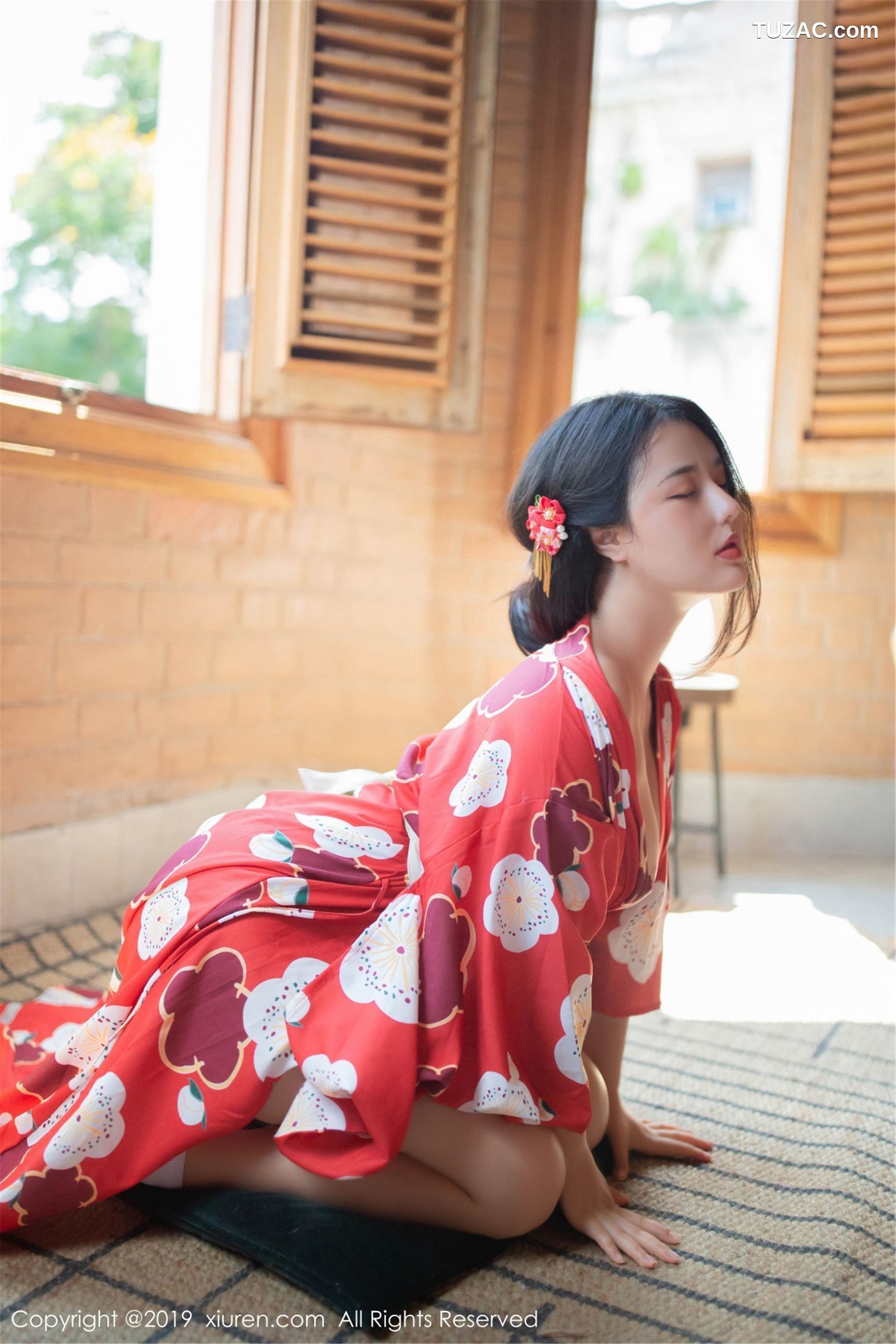 XiuRen秀人网-1492-玛鲁娜-《韵味的和服-激情束缚的捆绑》-2019.06.11