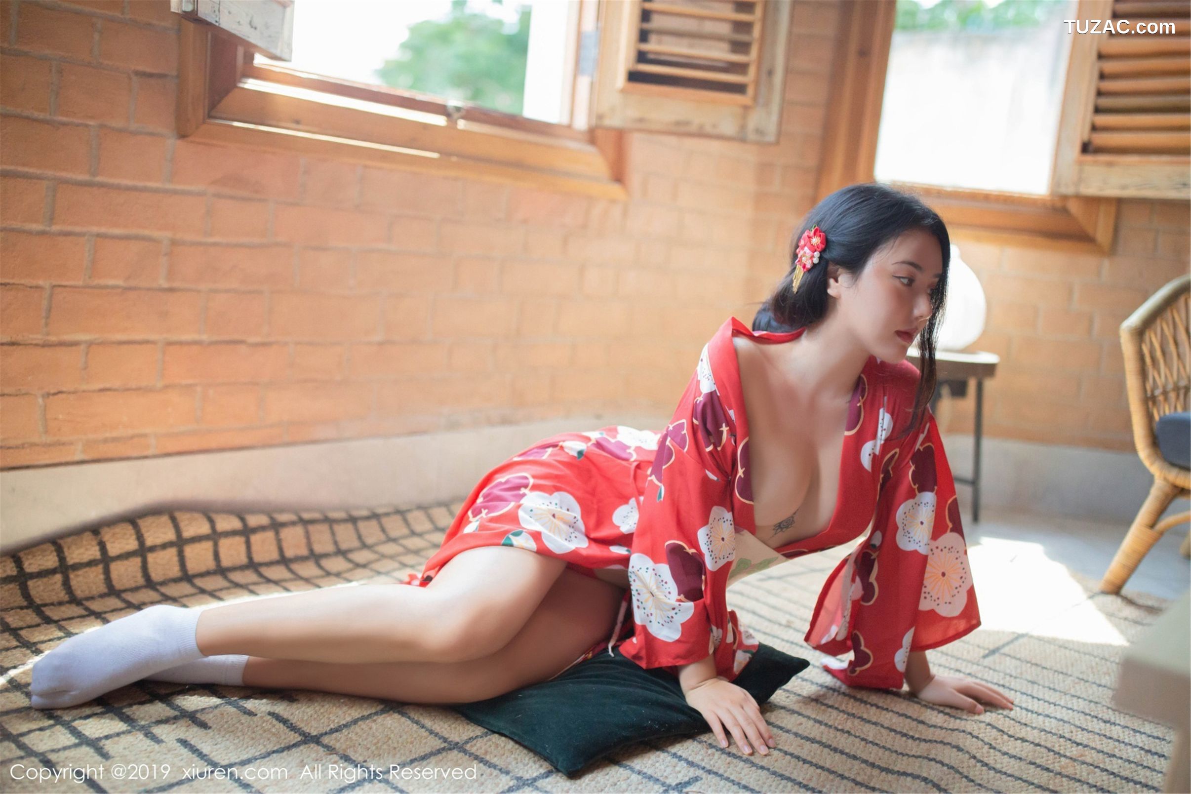 XiuRen秀人网-1492-玛鲁娜-《韵味的和服-激情束缚的捆绑》-2019.06.11