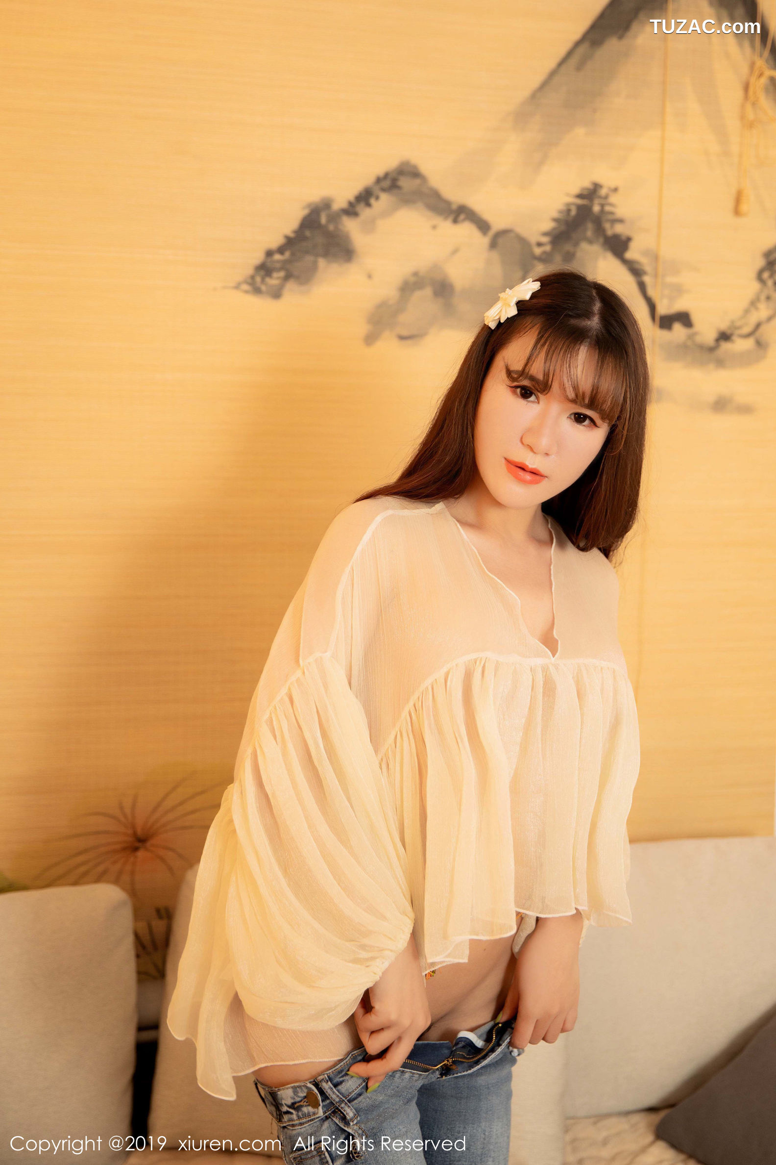 XiuRen秀人网-1647-王紫琳-《华丽和服下丰胸肥臀》-2019.08.27