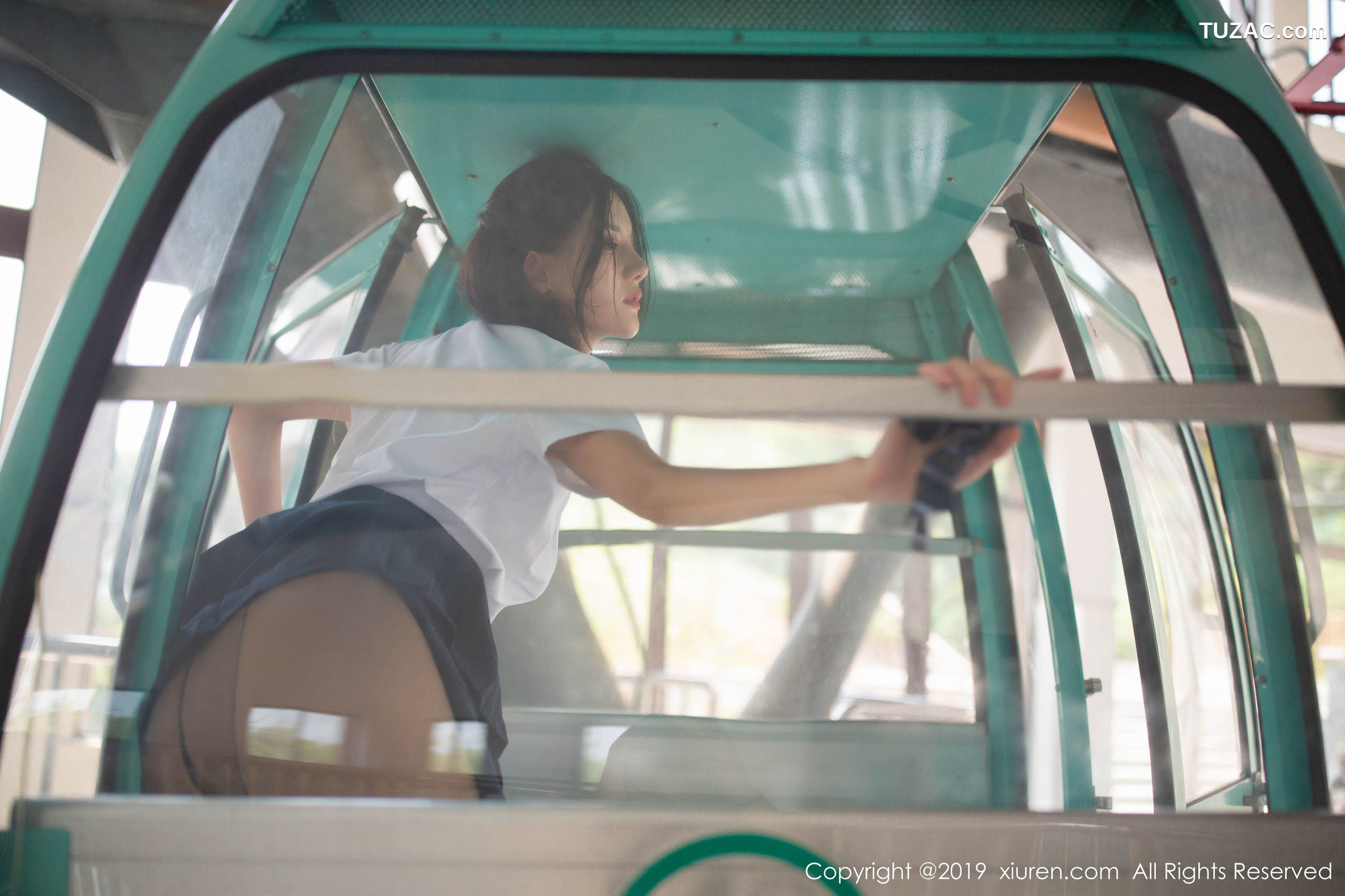 XiuRen秀人网-1723-就是阿朱啊-《不良学生》-2019.10.12