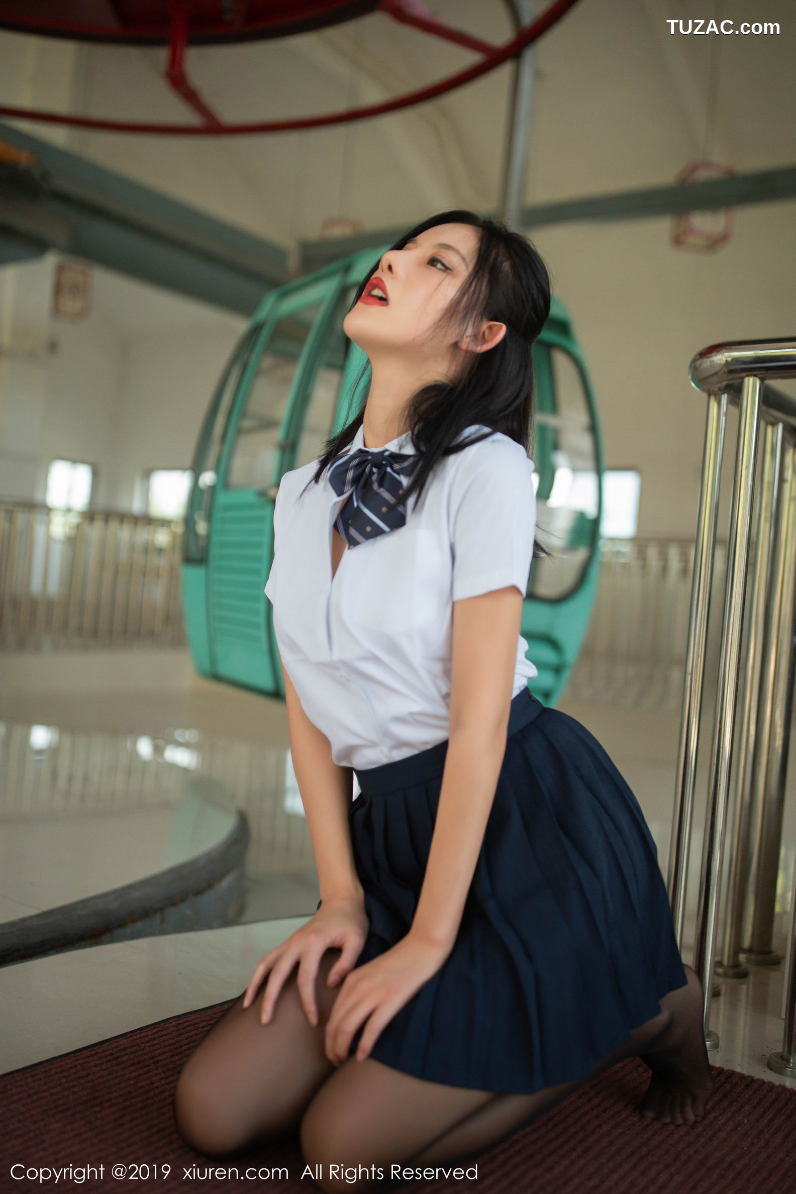 XiuRen秀人网-1723-就是阿朱啊-《不良学生》-2019.10.12