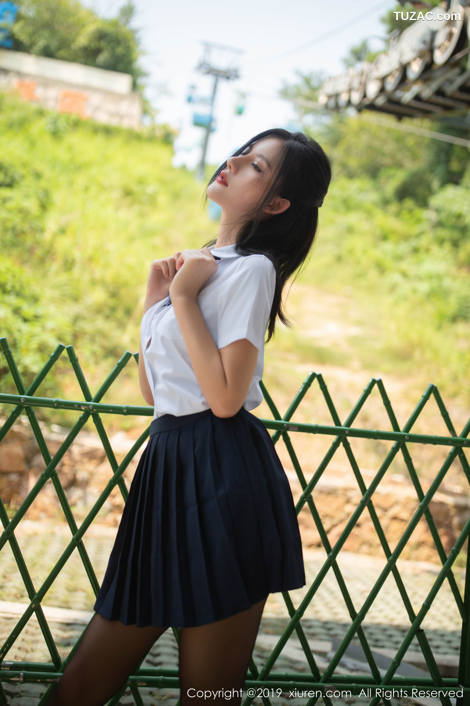 XiuRen秀人网-1723-就是阿朱啊-《不良学生》-2019.10.12