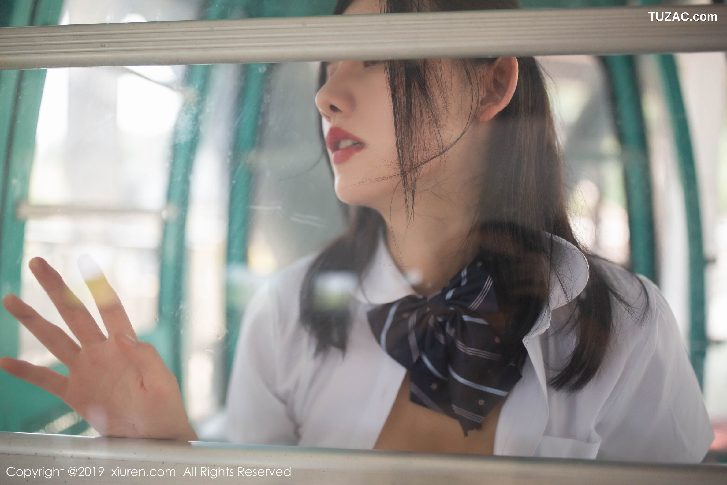 XiuRen秀人网-1723-就是阿朱啊-《不良学生》-2019.10.12