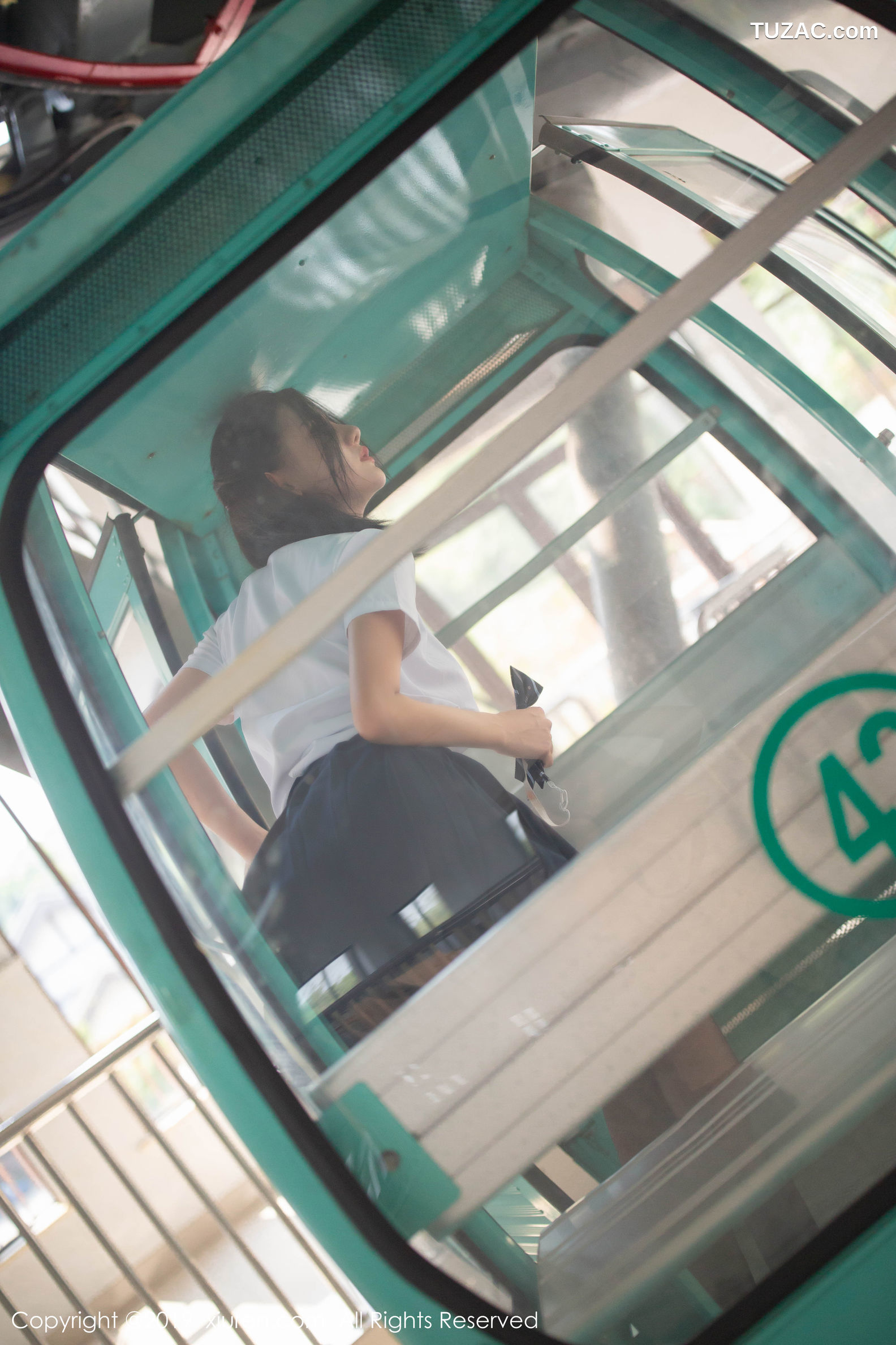 XiuRen秀人网-1723-就是阿朱啊-《不良学生》-2019.10.12