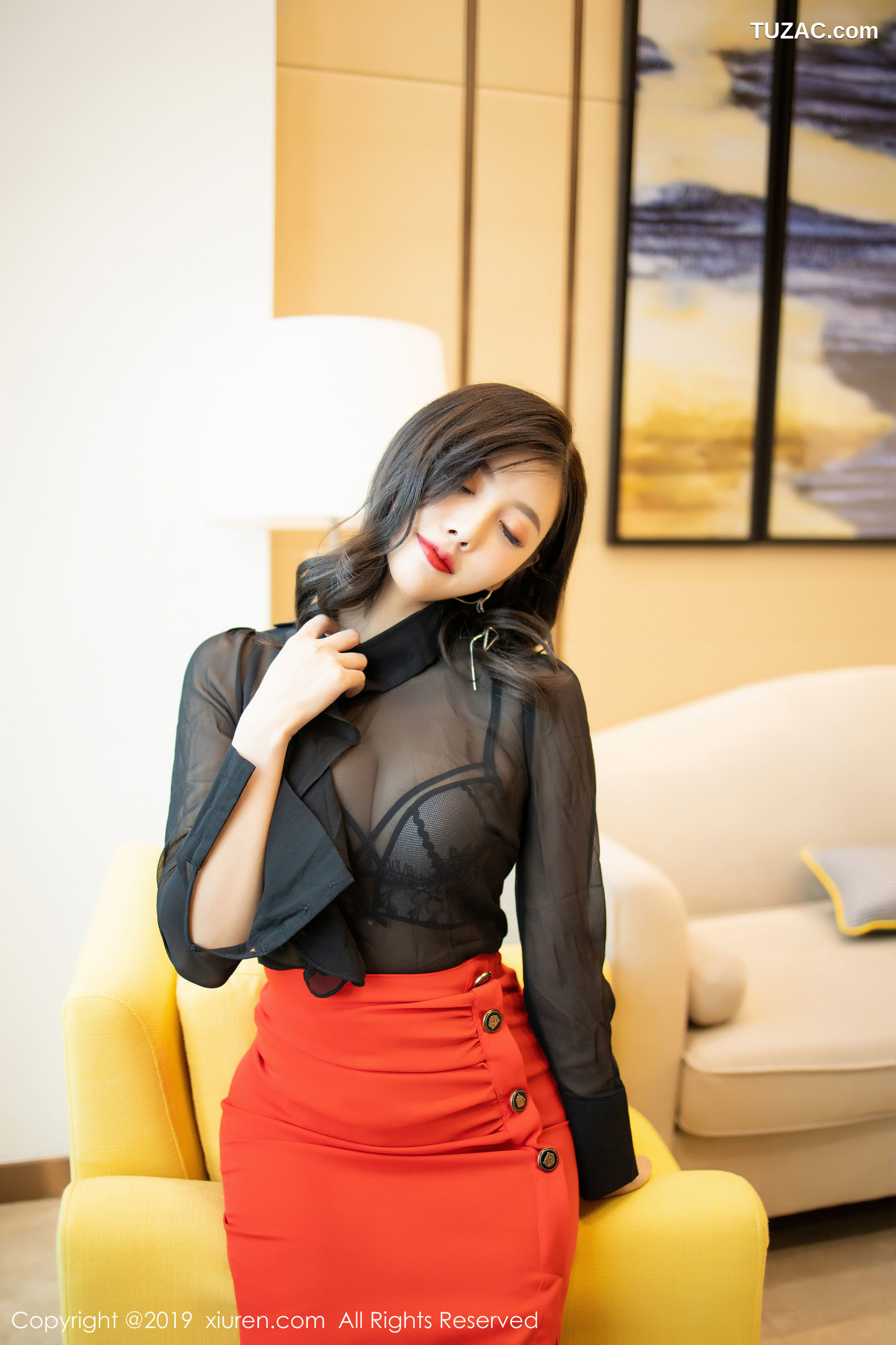 XiuRen秀人网-1778-杨晨晨-《华丽且不失性感的内衣》-2019.11.06