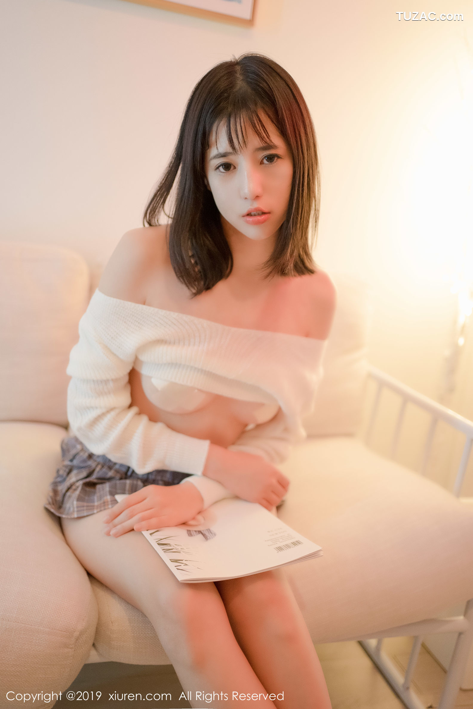 XiuRen秀人网-1791-艾栗栗栗栗栗栗吖-《清透内衣与学生制服系列》-2019.11.14