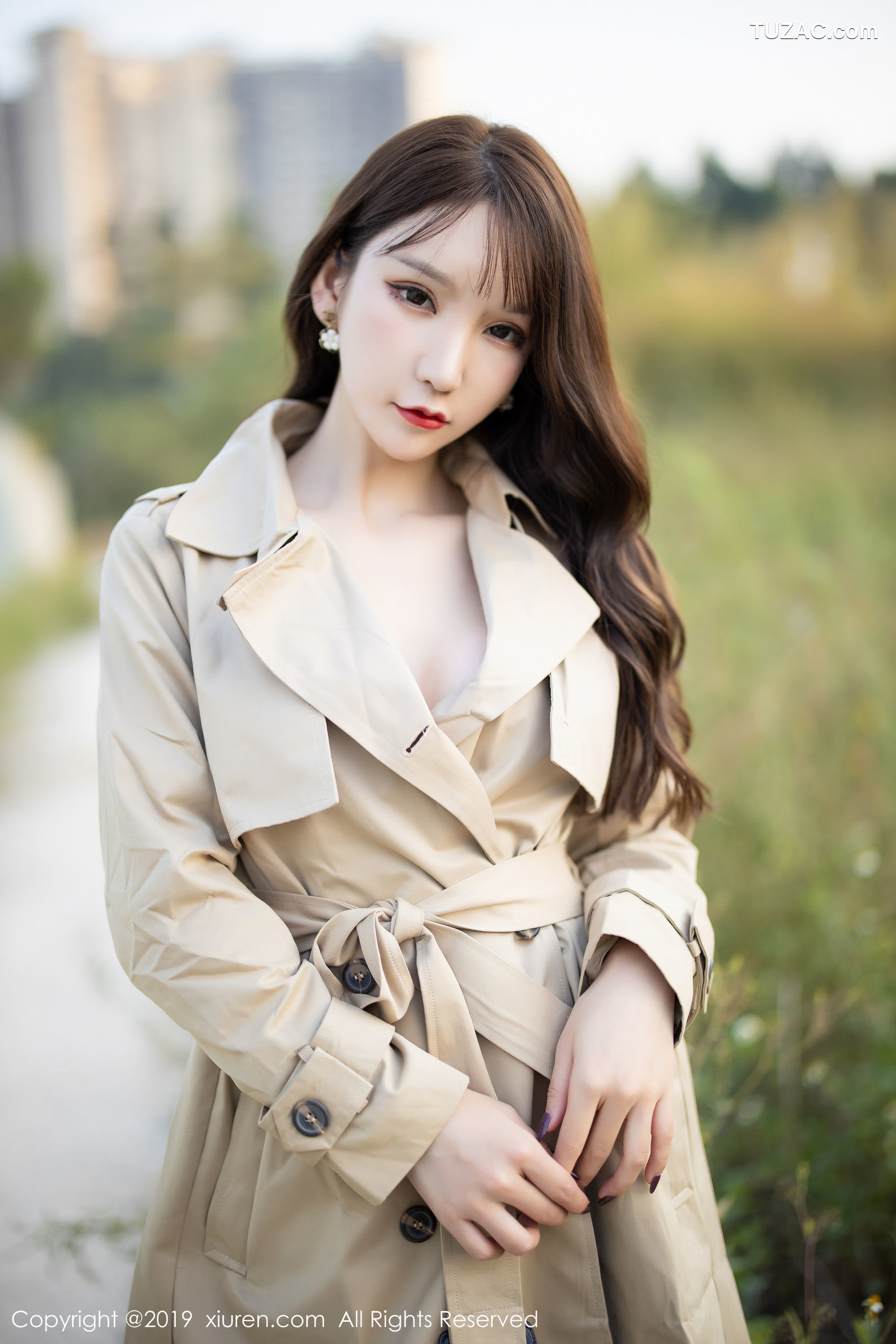 XiuRen秀人网-1876-周于希-《精致内衣的黑丝吊袜》-2019.12.24