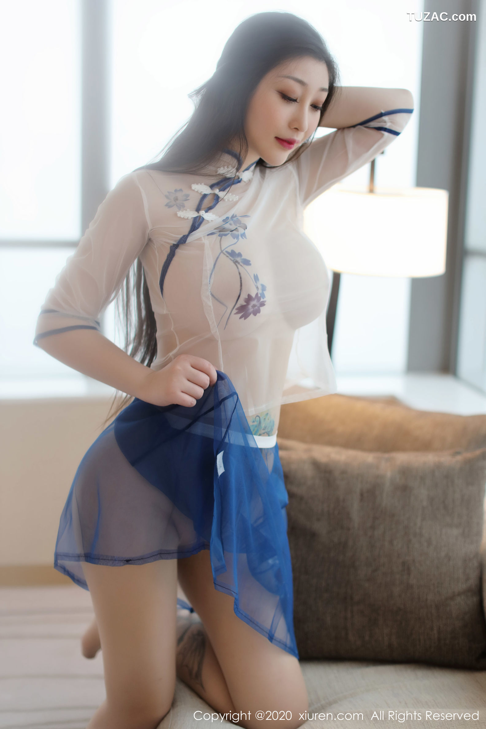 XiuRen秀人网-1902-妲己-《清透唯美的薄纱内衣》-2020.01.03