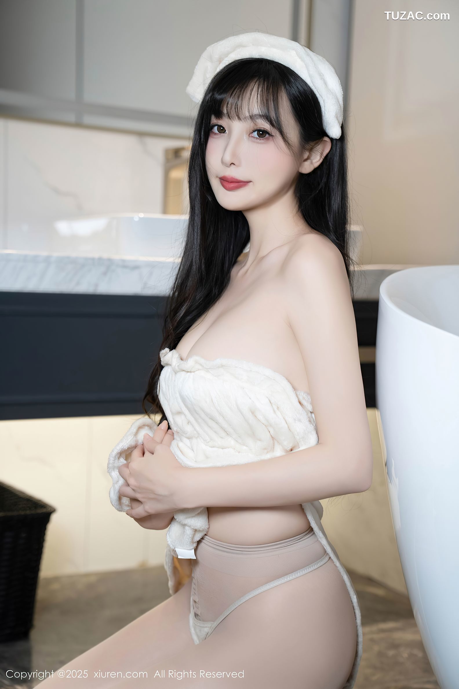 XiuRen秀人网-10005-樱桃小阑子-白浴衣浴缸湿身爆乳-2025.03.12