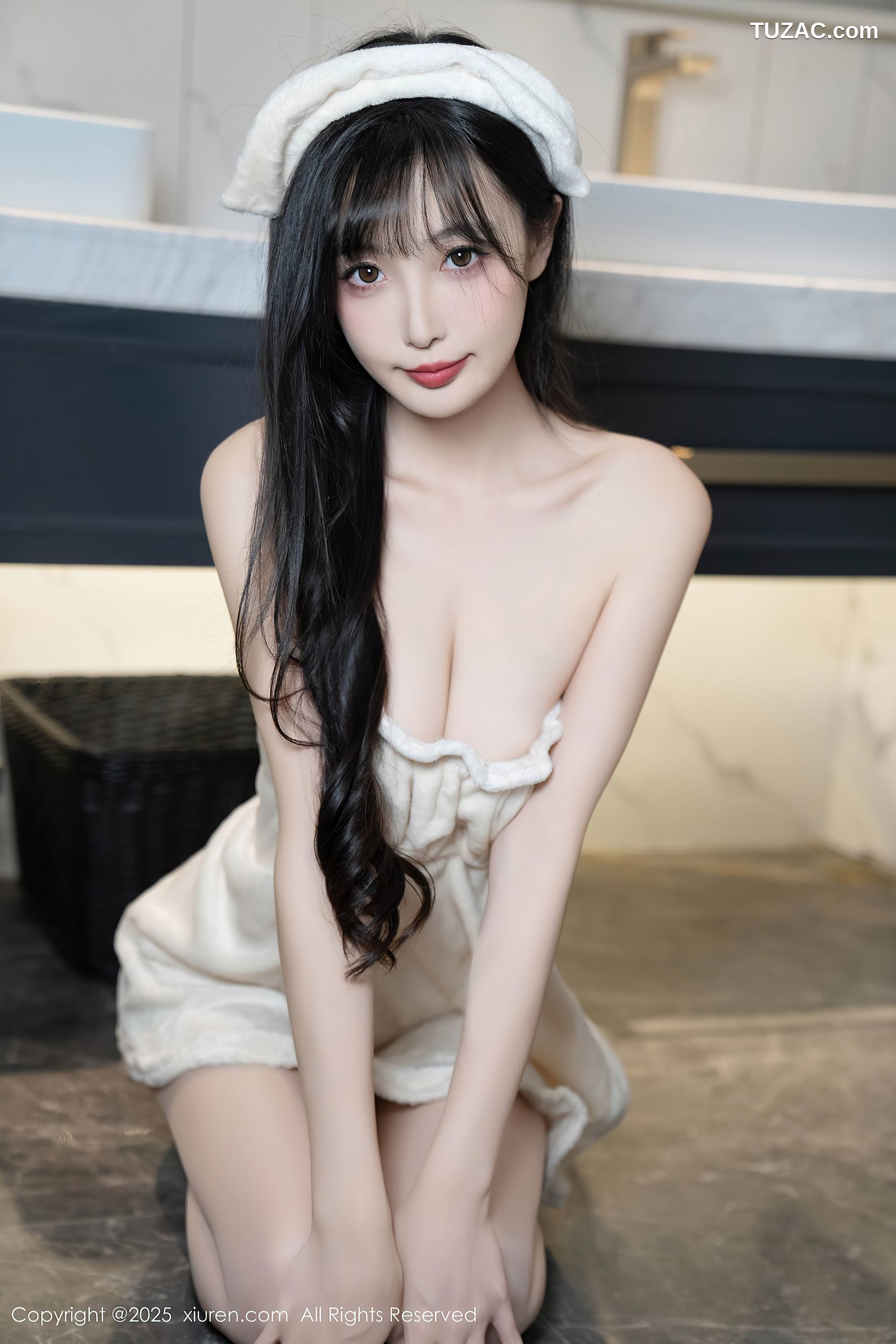 XiuRen秀人网-10005-樱桃小阑子-白浴衣浴缸湿身爆乳-2025.03.12